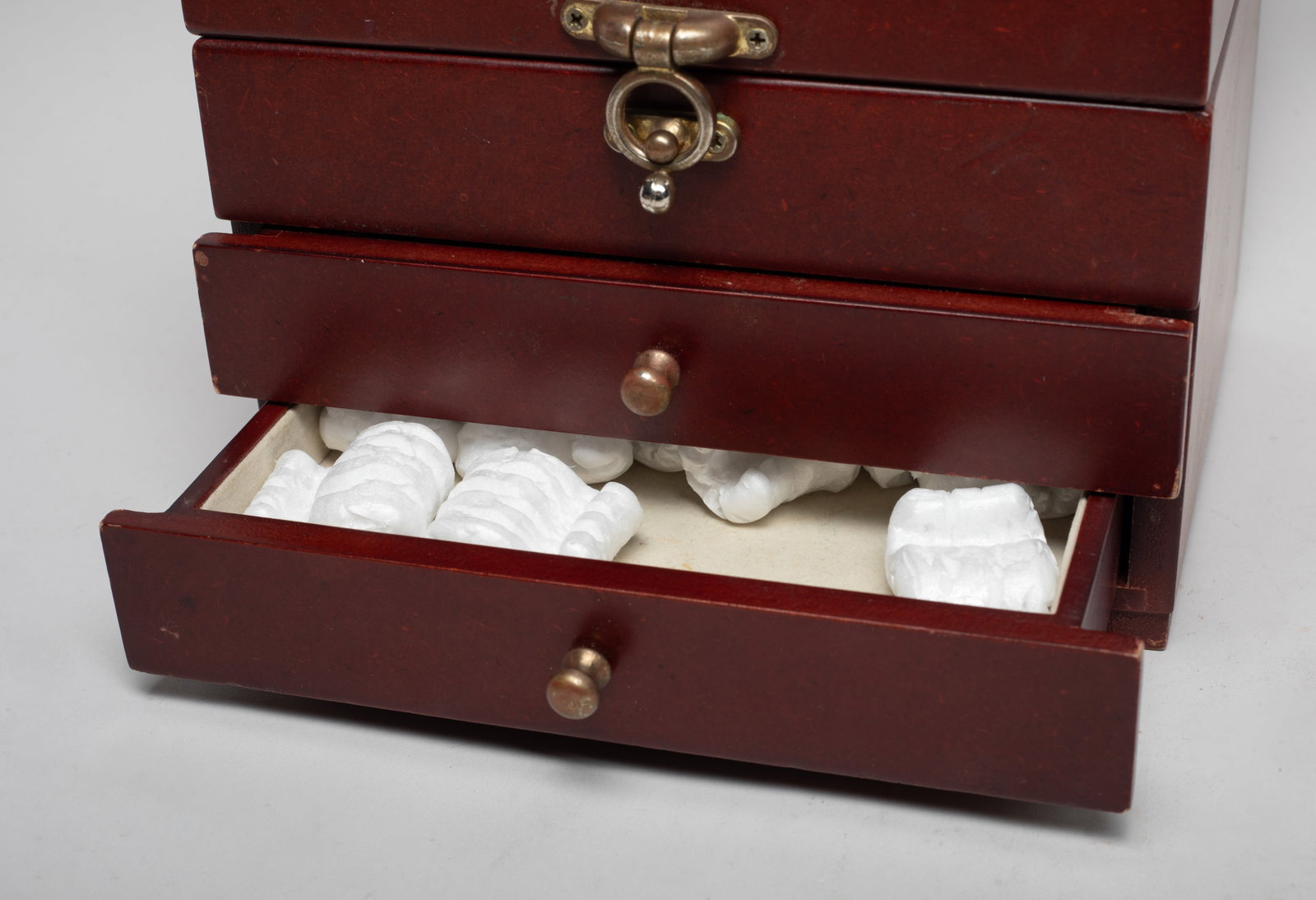 Set Vintage Boxes, Clocks, Decors - 7