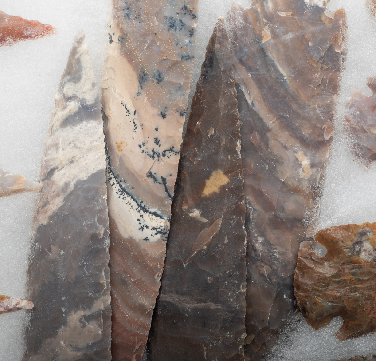 Native American Type Stone Carved Points - 10