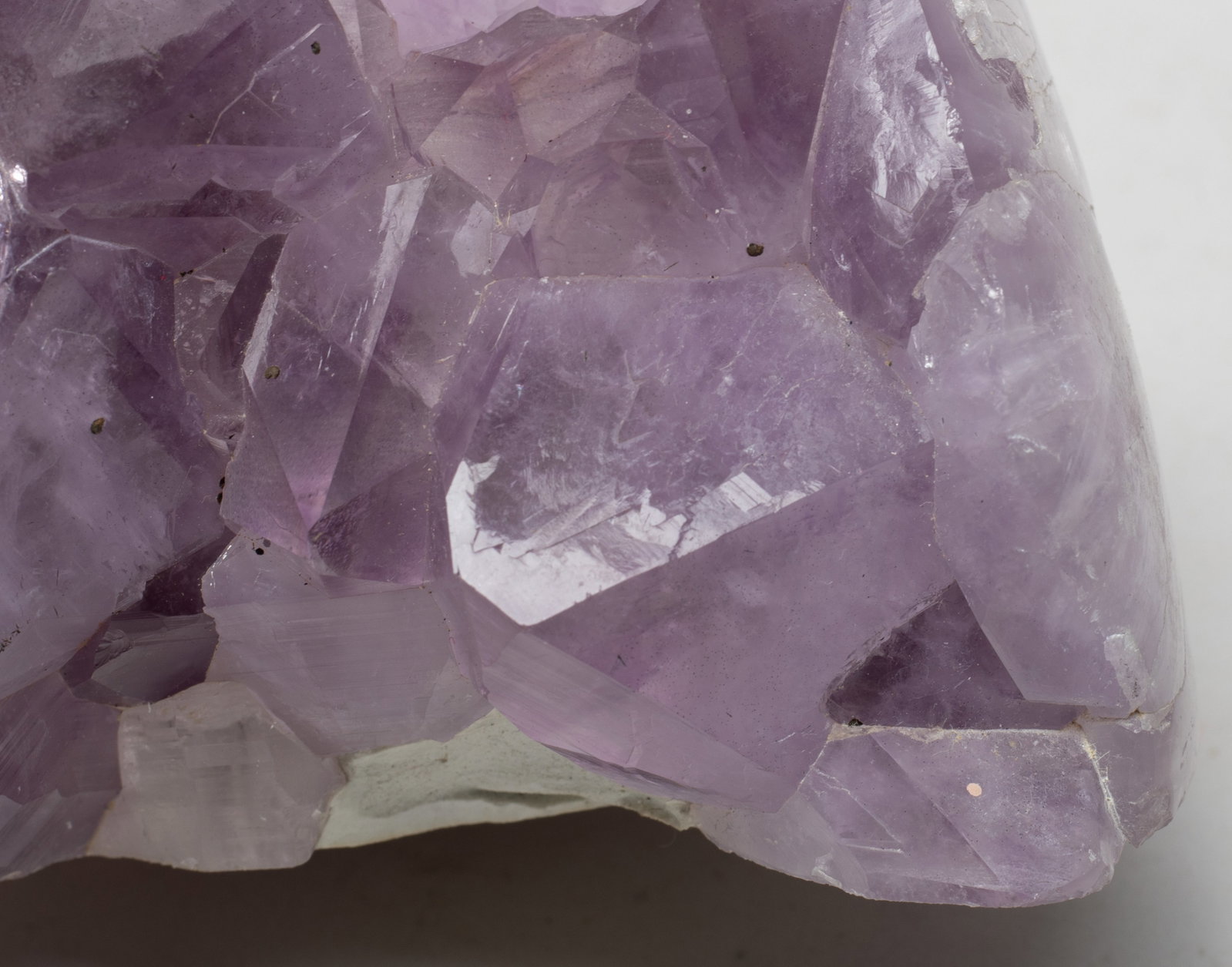 Mid-century Amethyst Candlestick - 12