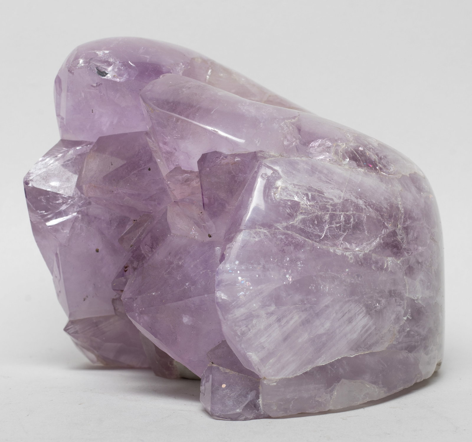 Mid-century Amethyst Candlestick - 4
