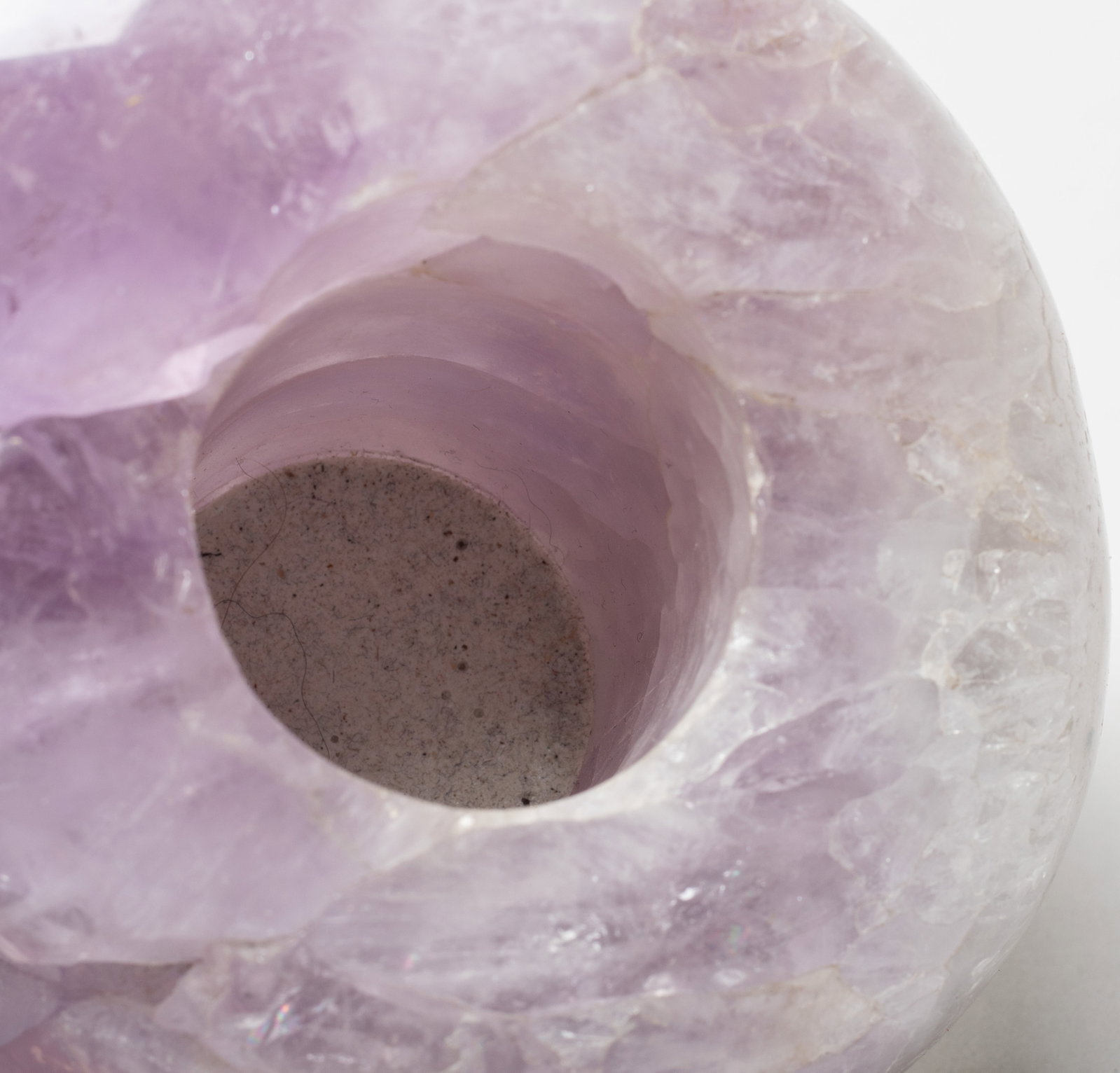 Mid-century Amethyst Candlestick - 5