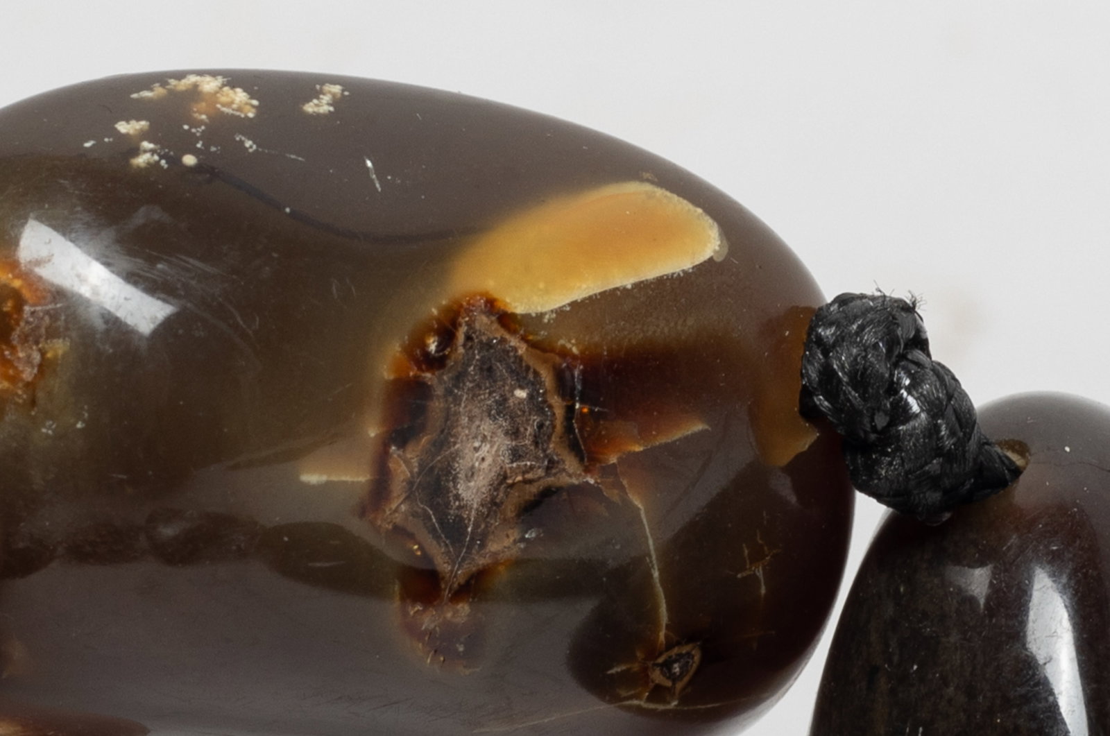 Chunk Bead Root Amber Necklace - 9