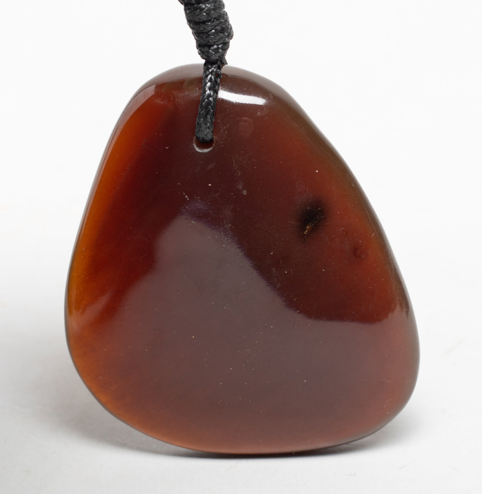 Root Amber Prayer Beads, Slab Pendants - 3