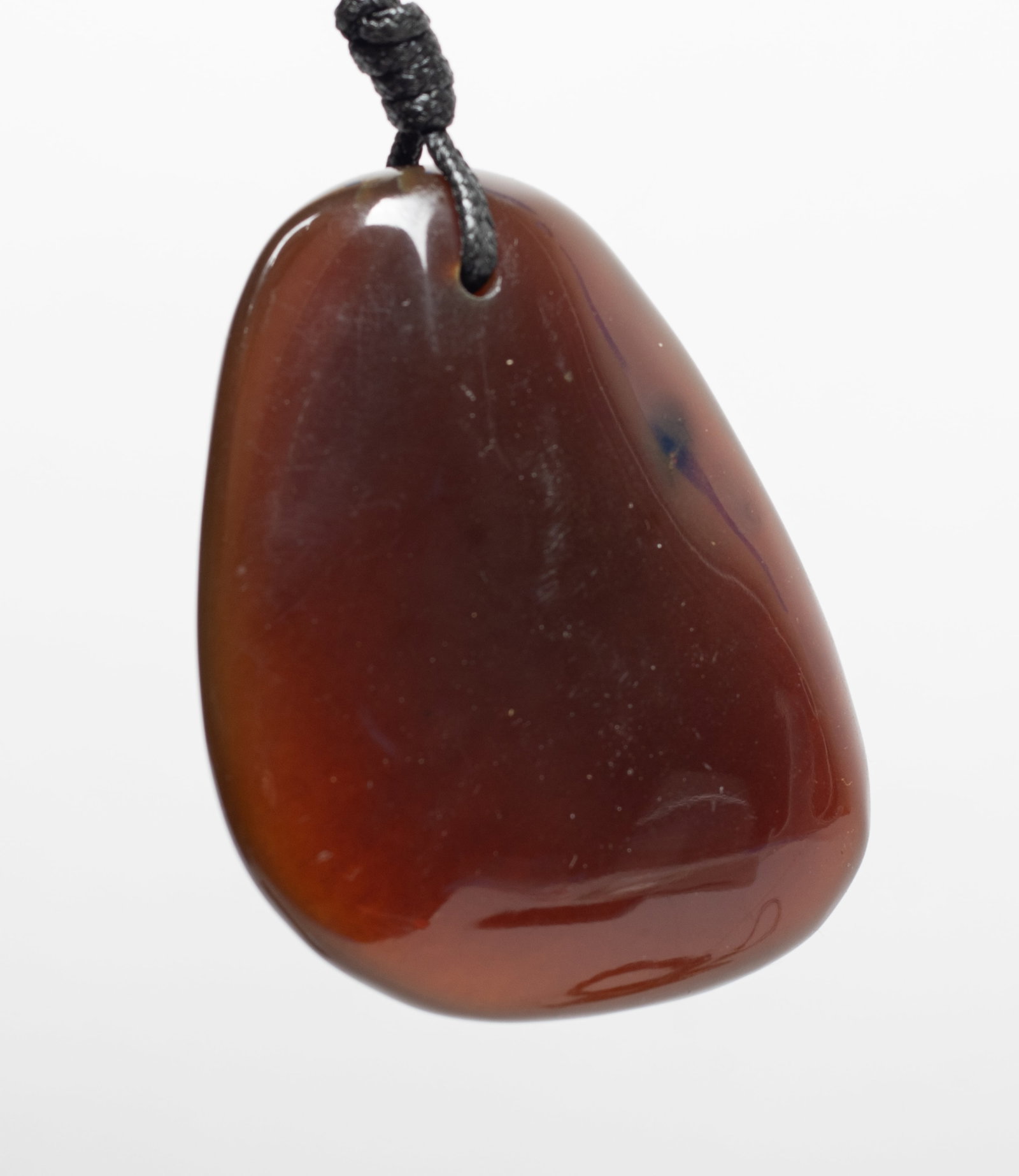 Root Amber Prayer Beads, Slab Pendants - 4