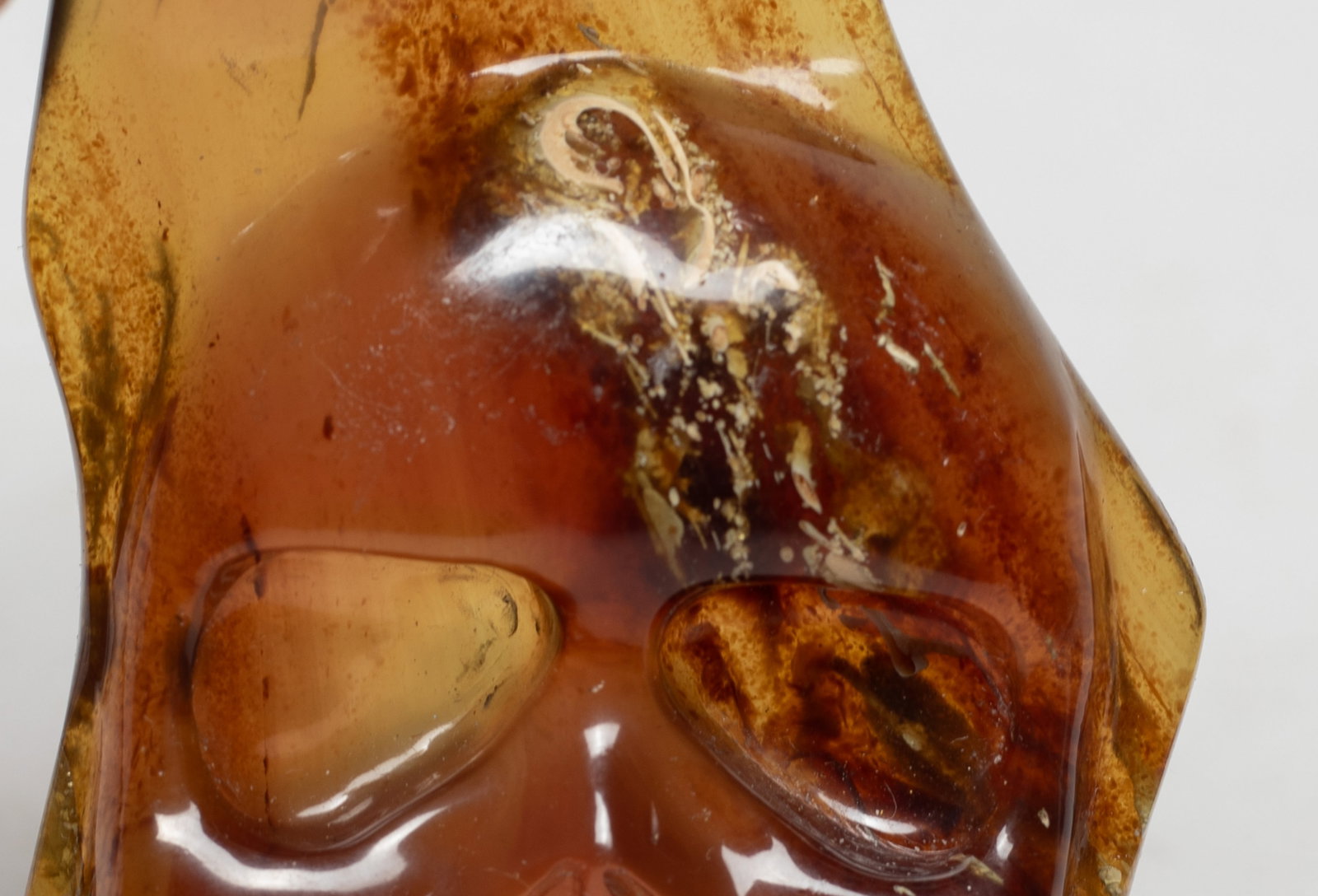 Root Amber Prayer Beads, Slab Pendants - 5