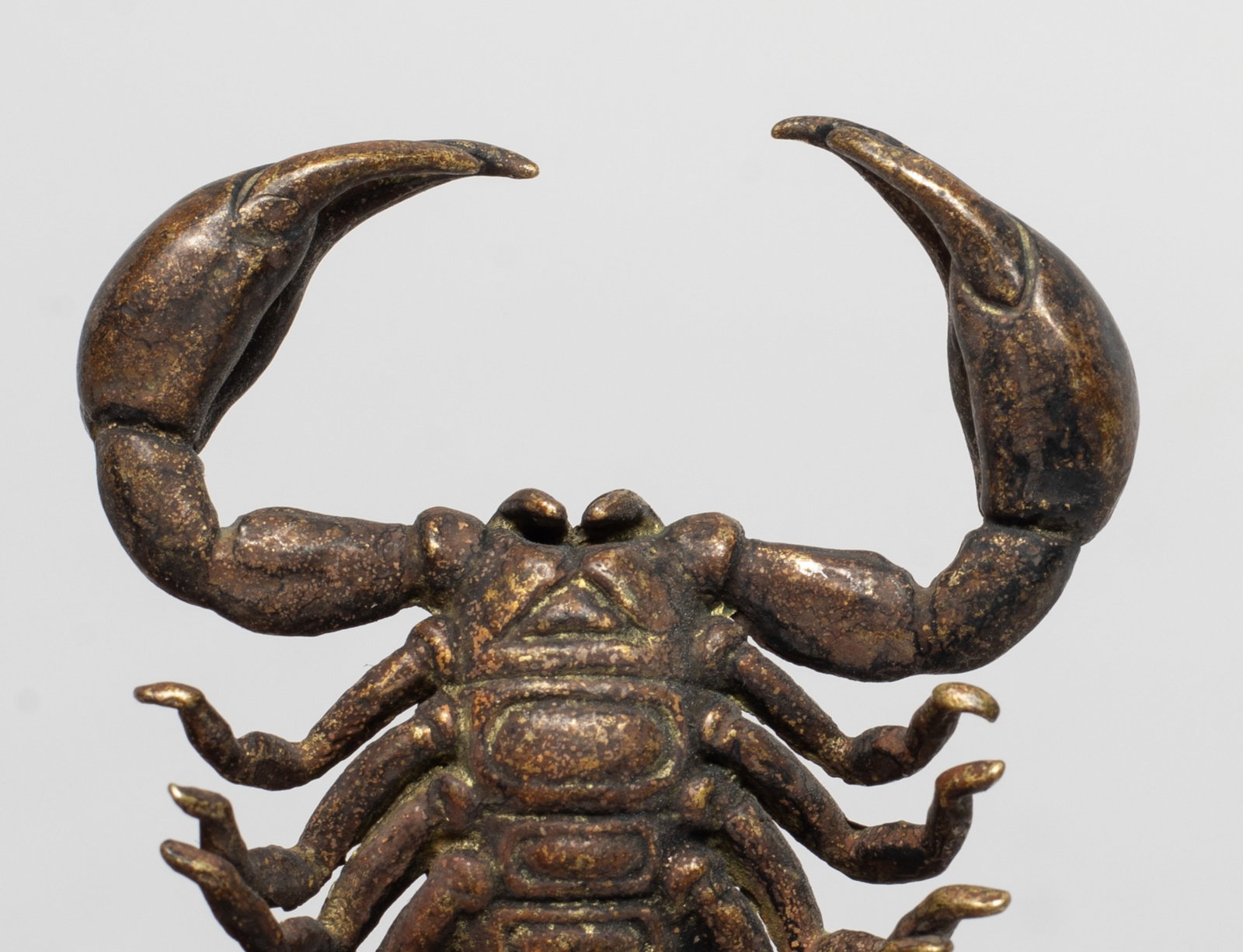Two Chinese Bronze Table Sculptures - 9