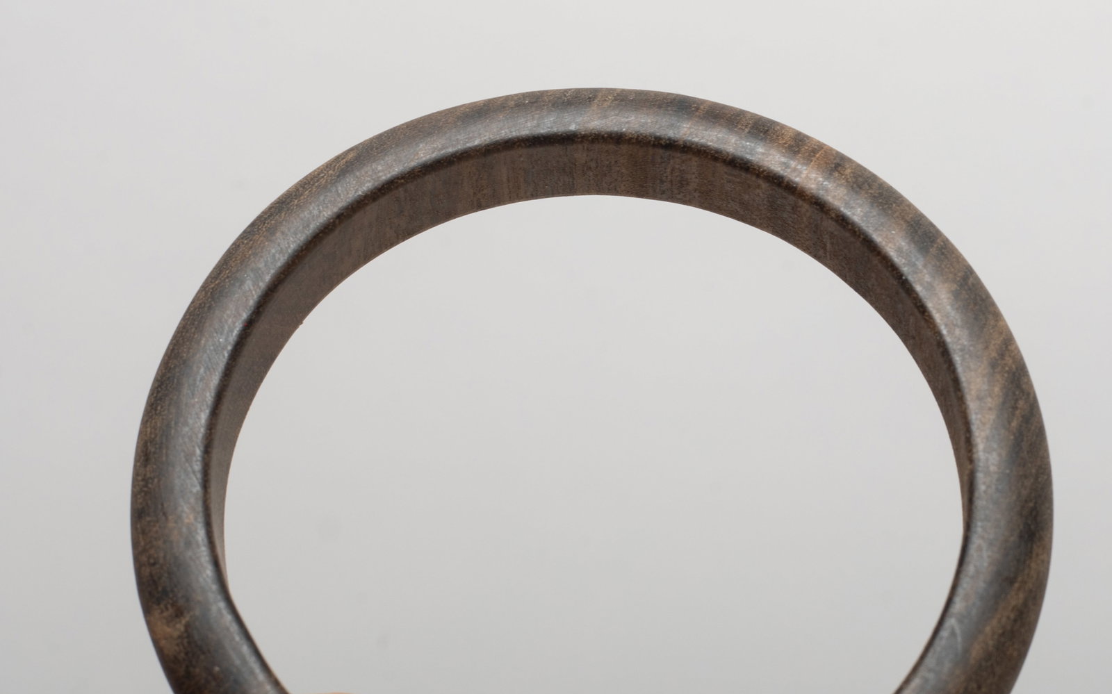Two Chinese Export Wood Bangles - 3
