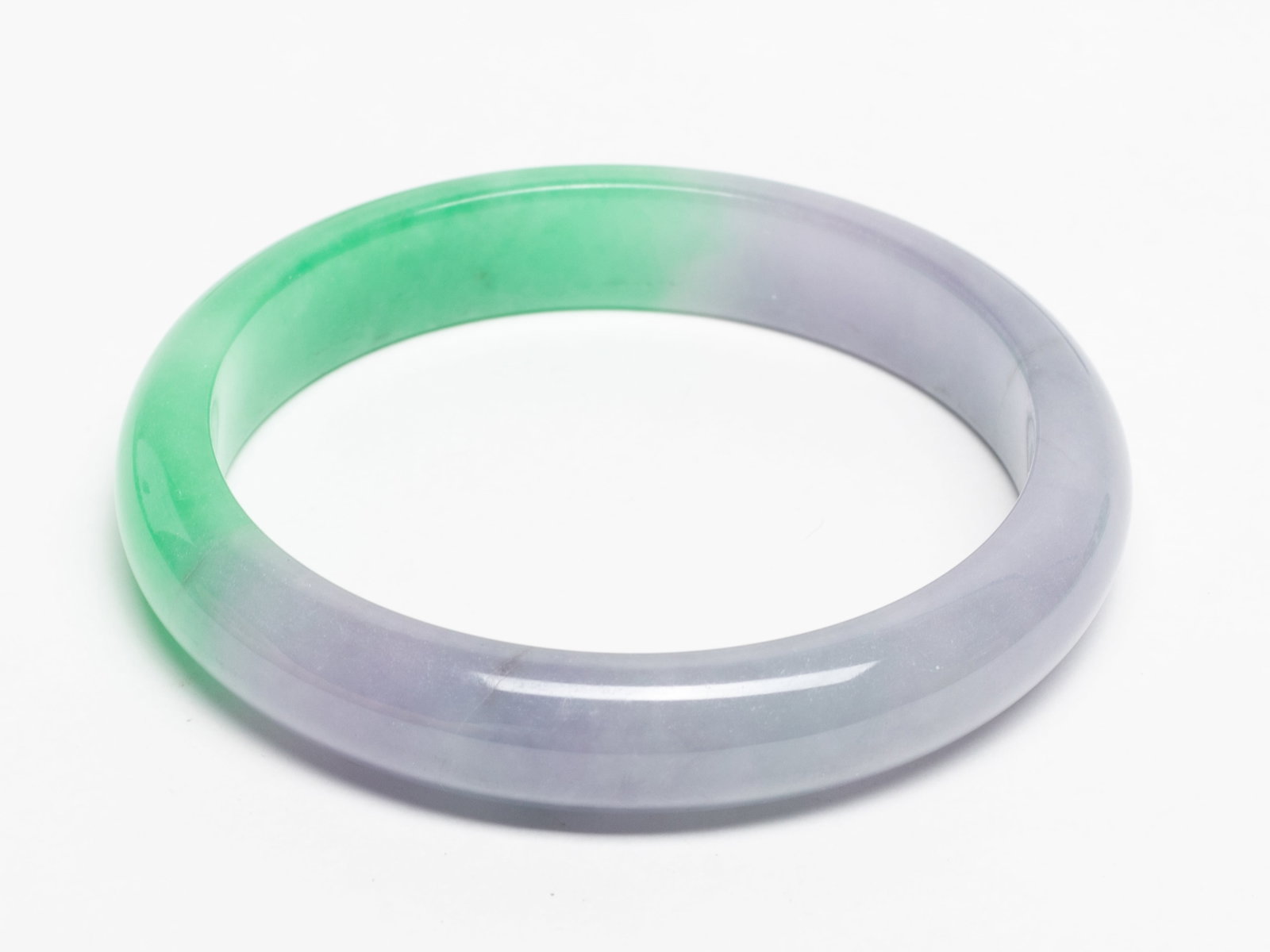 Set Chinese Export Colored Stone Bangles, Pendants - 6