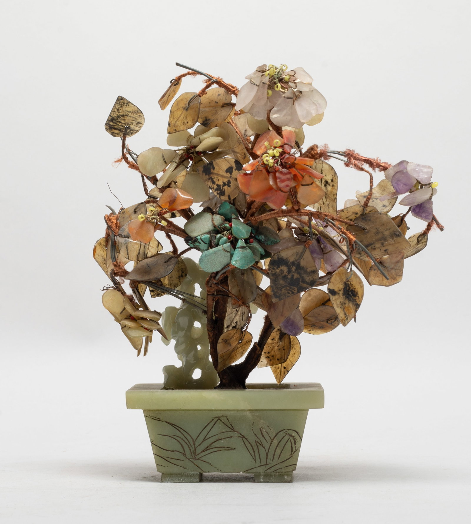 Estate Chinese Jade Bonsai Sculpture (1 of 16)