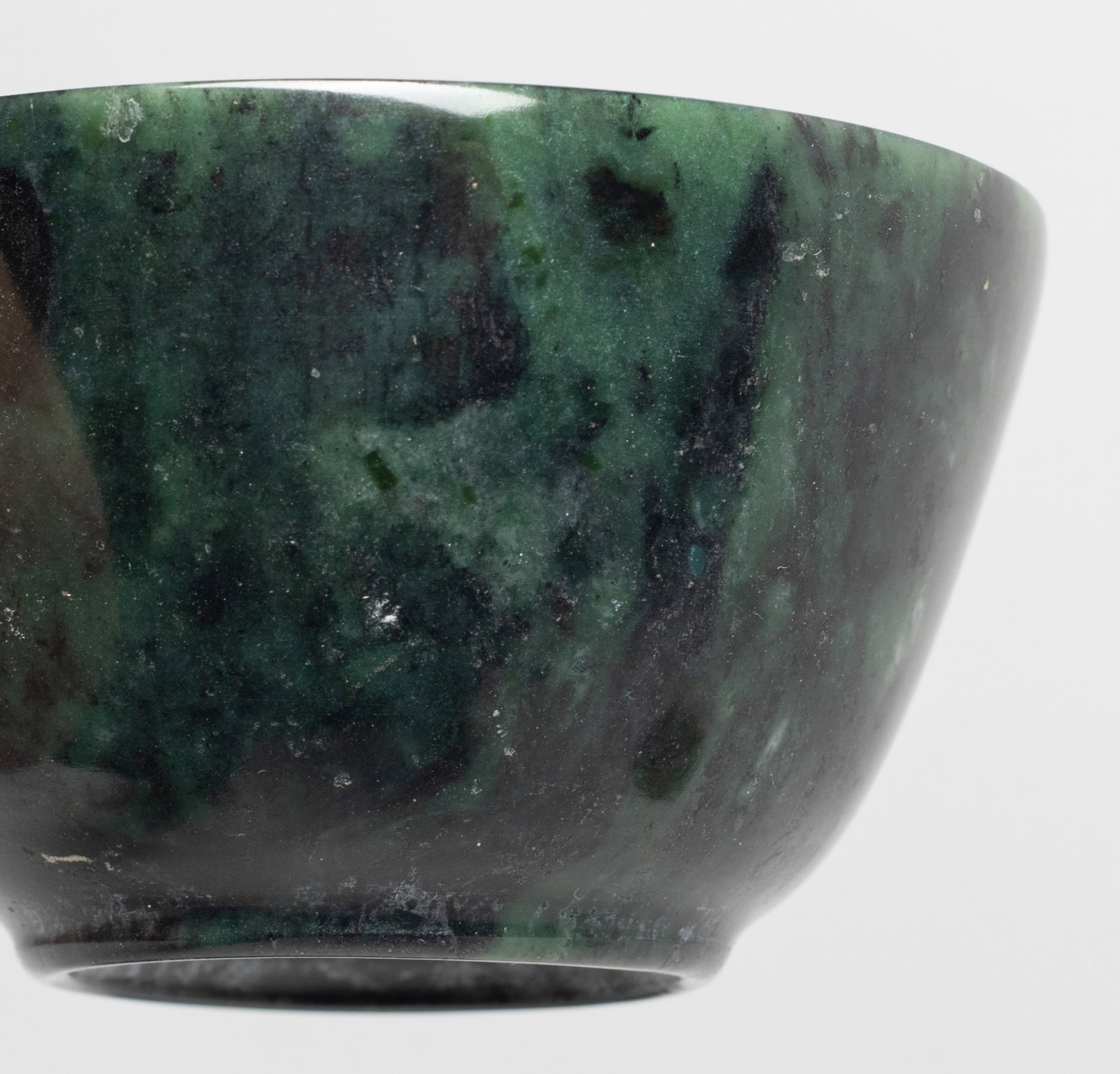 Chinese Spinach Jade Tea Cups - 8