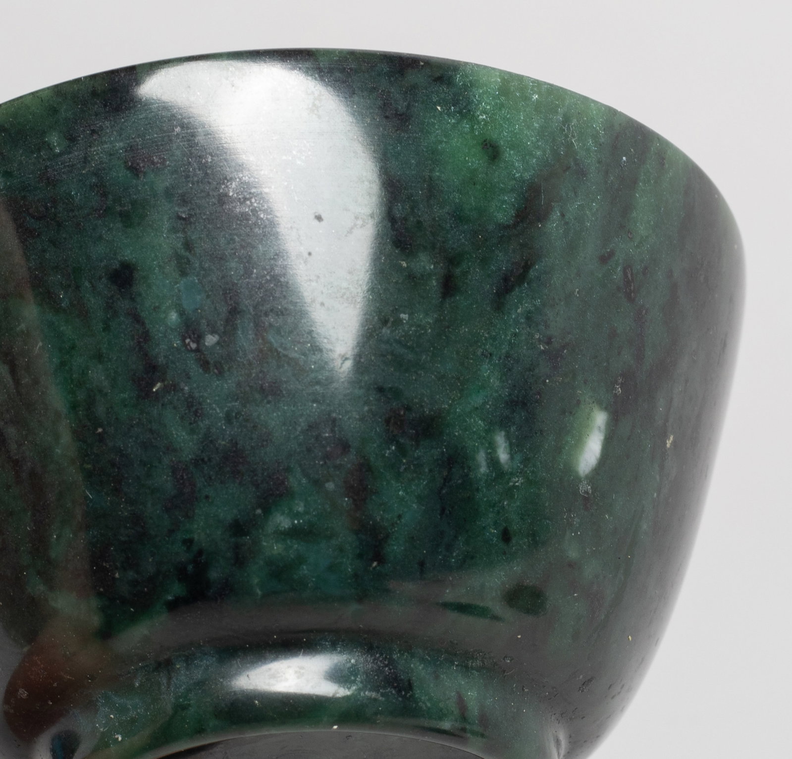 Chinese Spinach Jade Tea Cups - 9