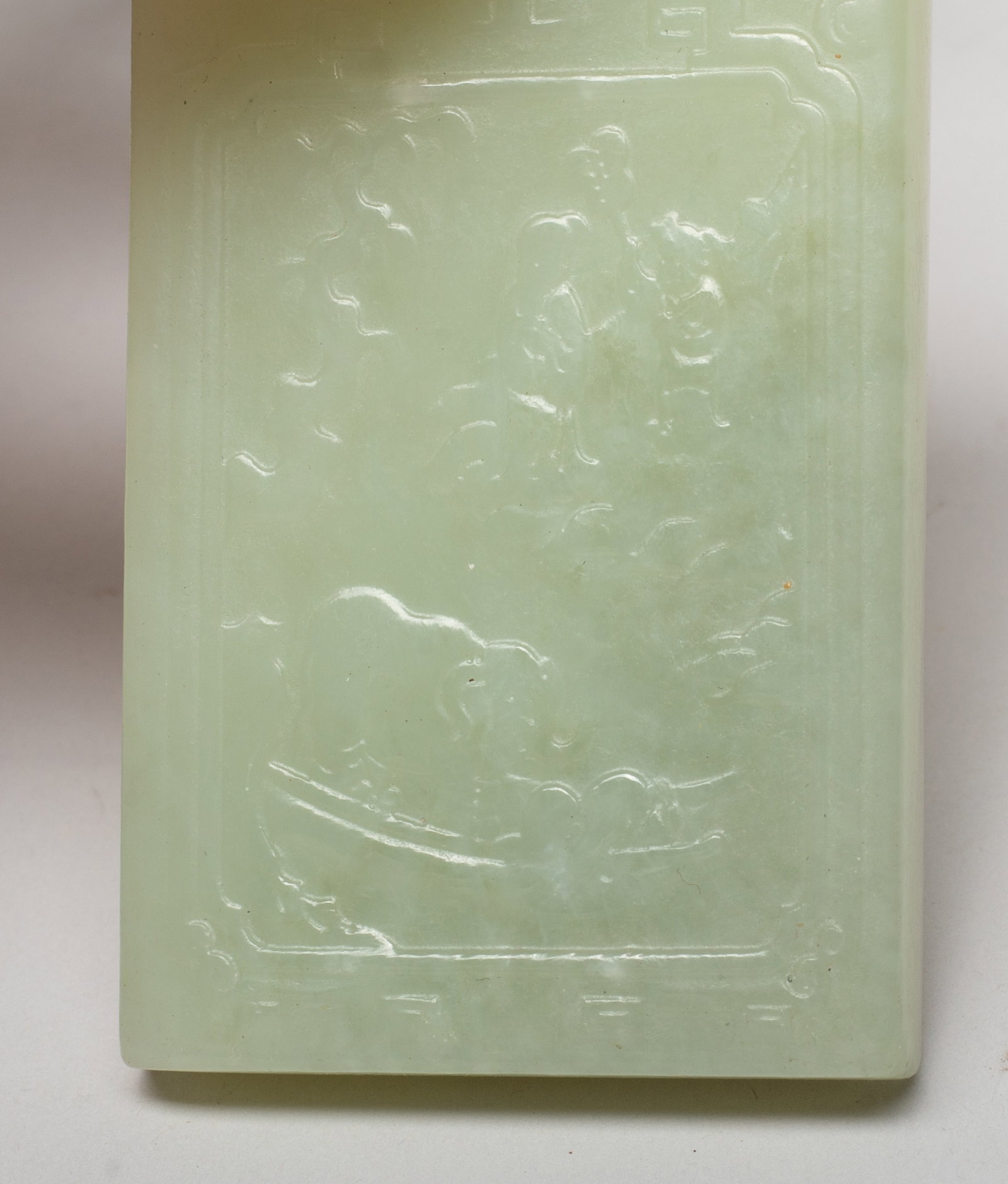 Two Chinese Export Jade Pendants - 11