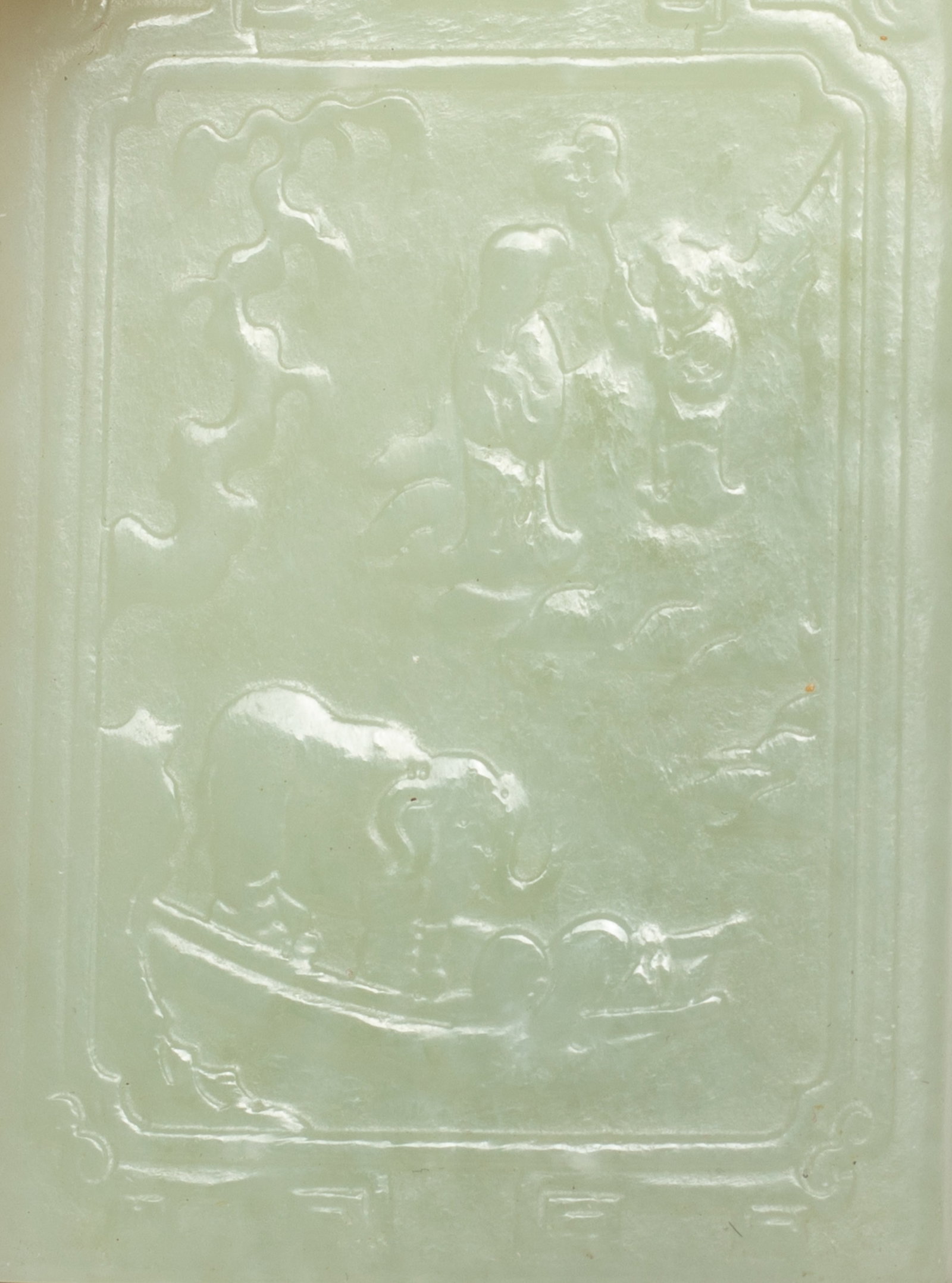 Two Chinese Export Jade Pendants - 15