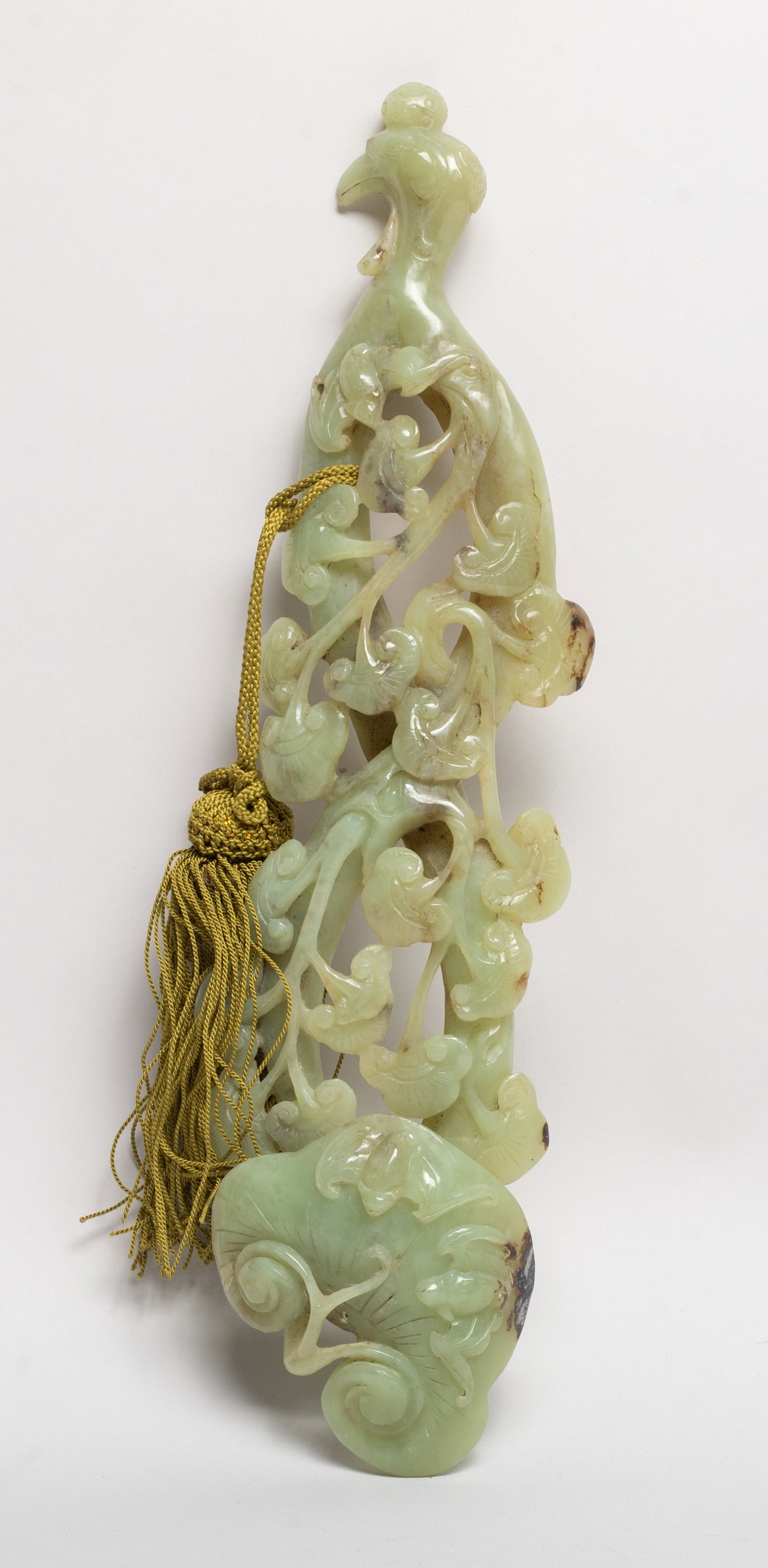 Large Chinese Russet Jade Sculpture of Ruyi (1 of 13)