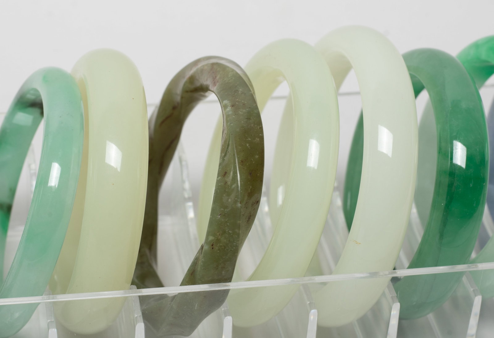 Set Chinese Export Bangles - 4