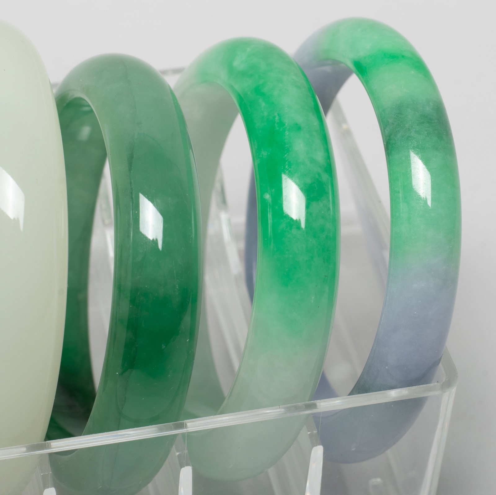 Set Chinese Export Bangles - 6