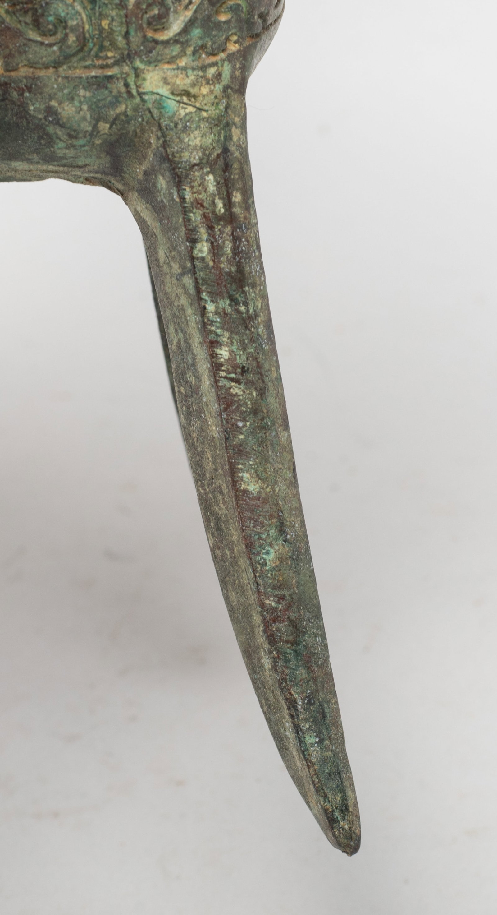 Two Chinese Bronze Tall Cups - 13