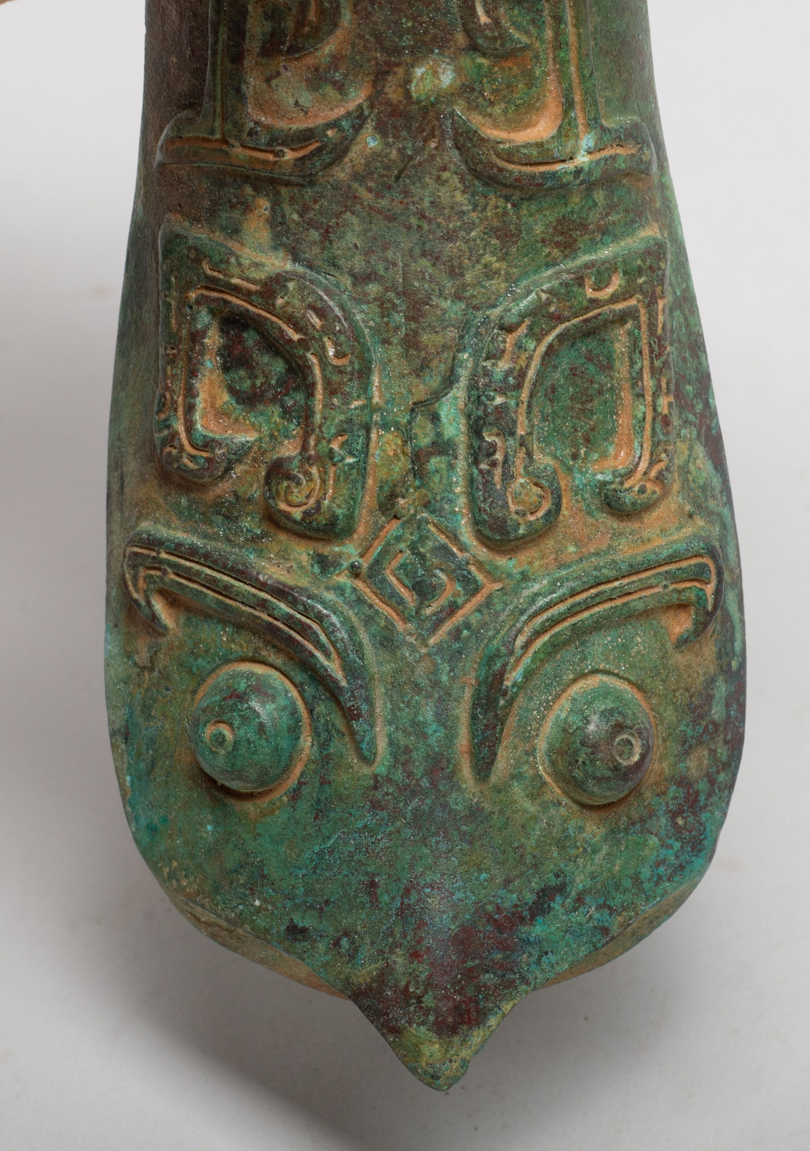 Chinese Bronze Covered Pot - 7