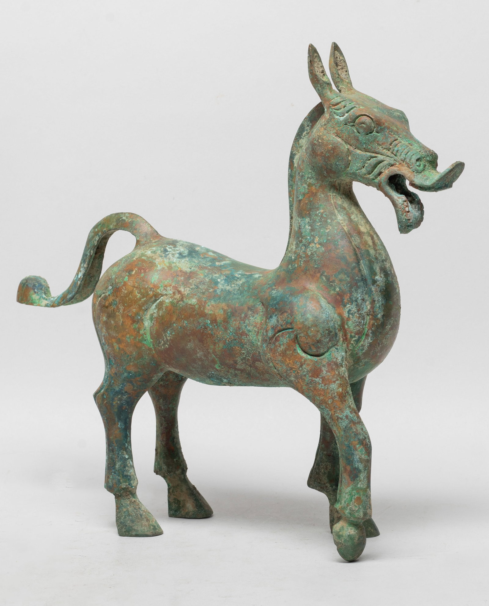 Estate Chinese Bronze Sculpture of Horse (1 of 10)