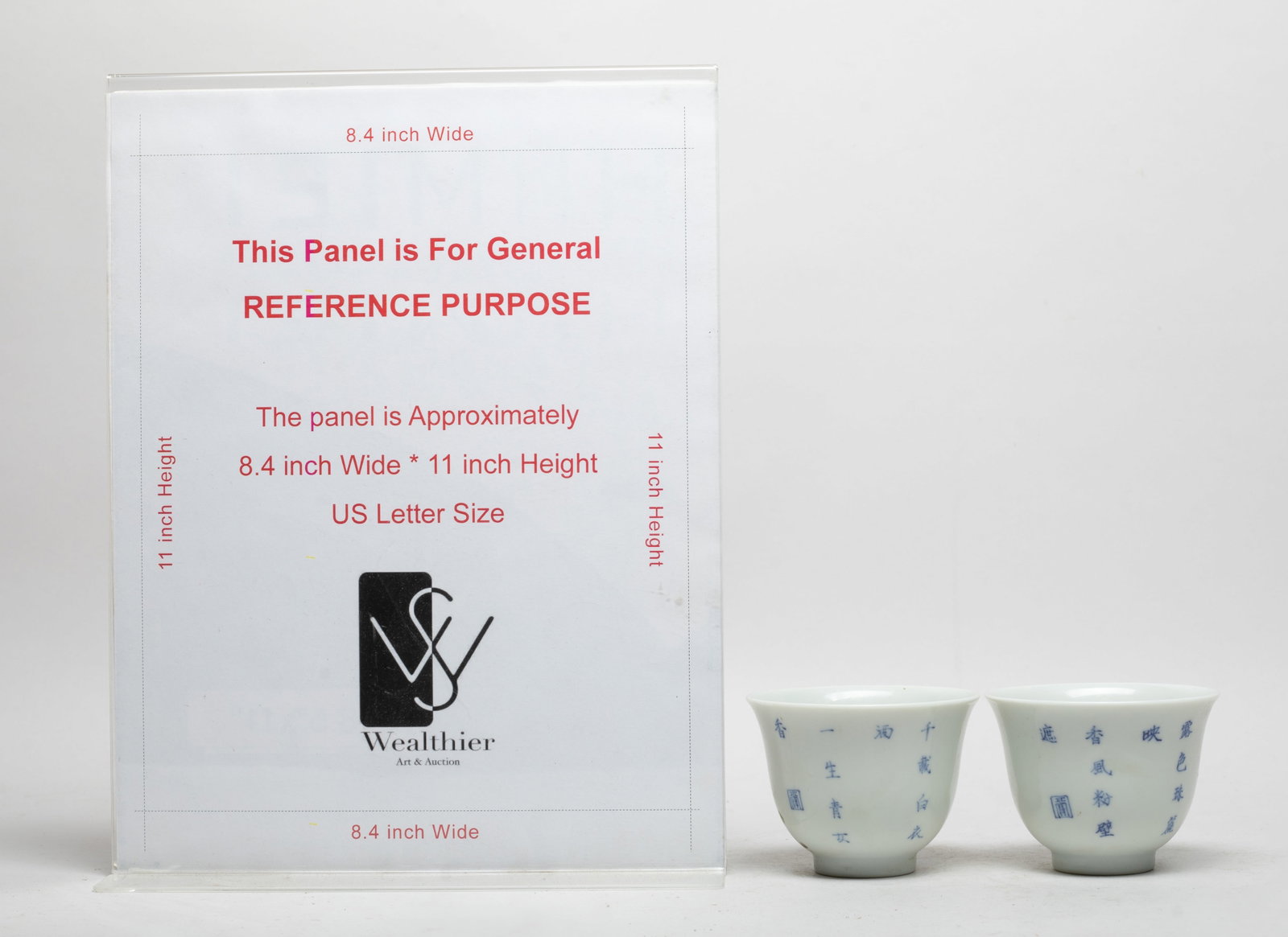 Two Chinese Export Porcelain Tea Cups - 2
