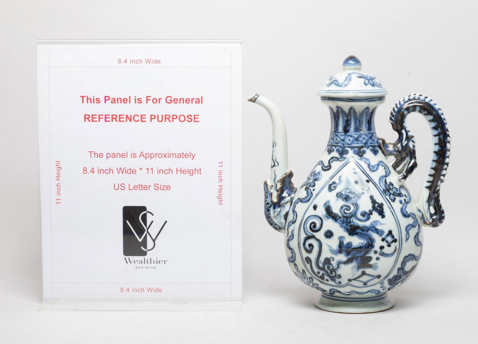 Large Chinese Export Porcelain Pot - 2