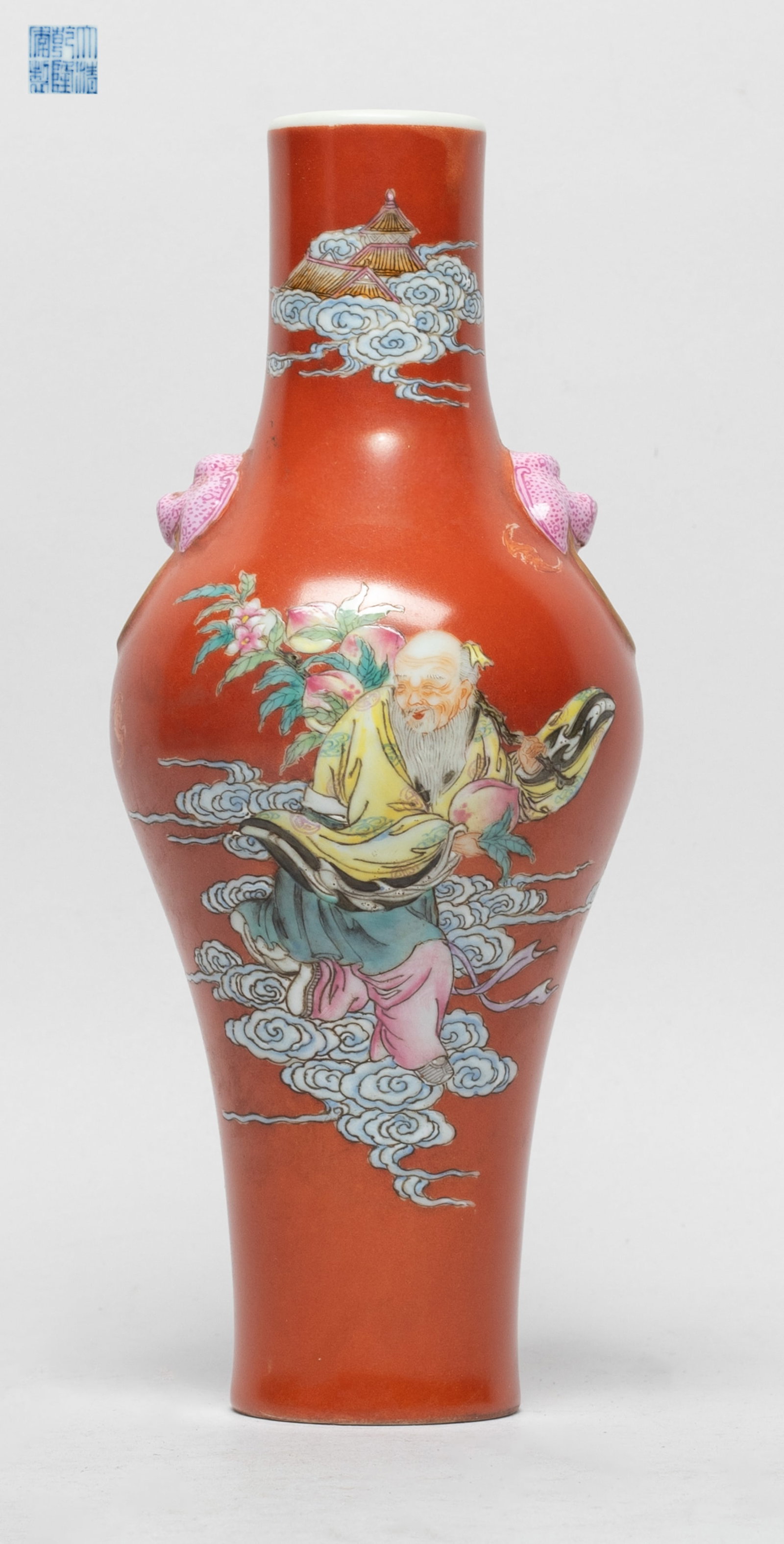 Chinese Porcelain Cabinet Vase (1 of 12)