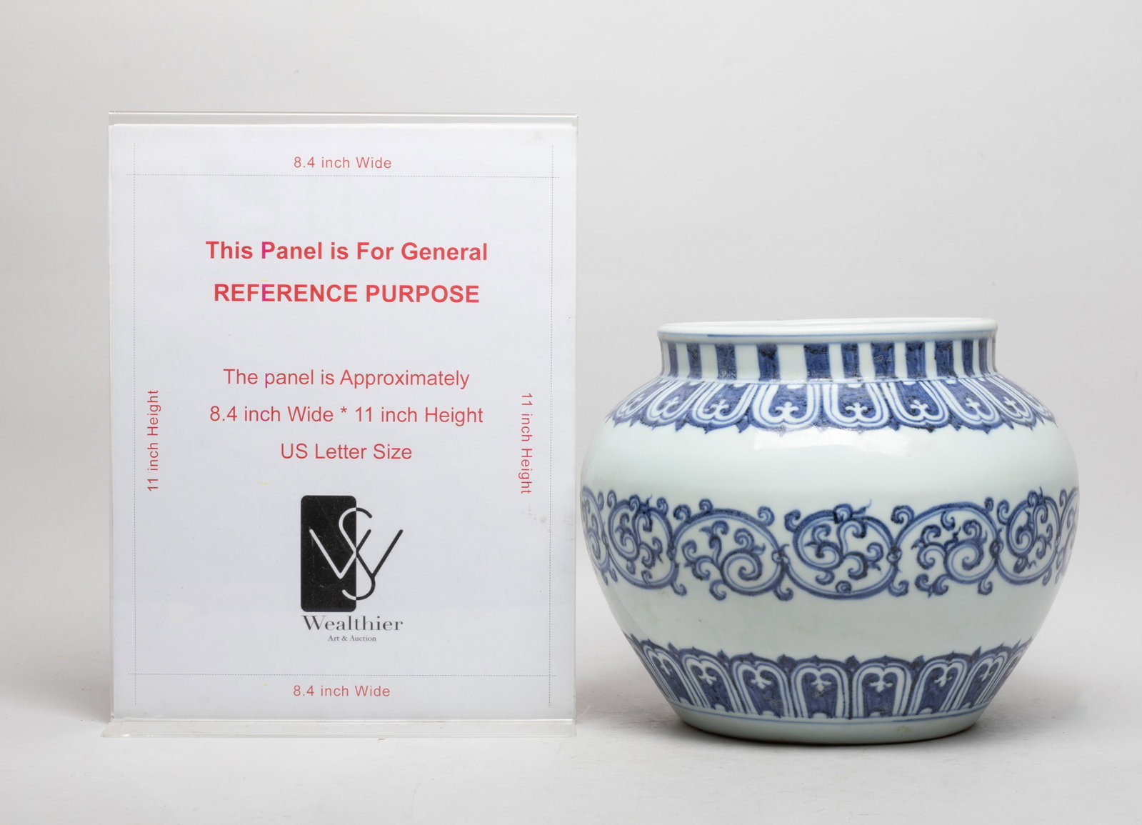Large Chinese Export Porcelain Jar - 2