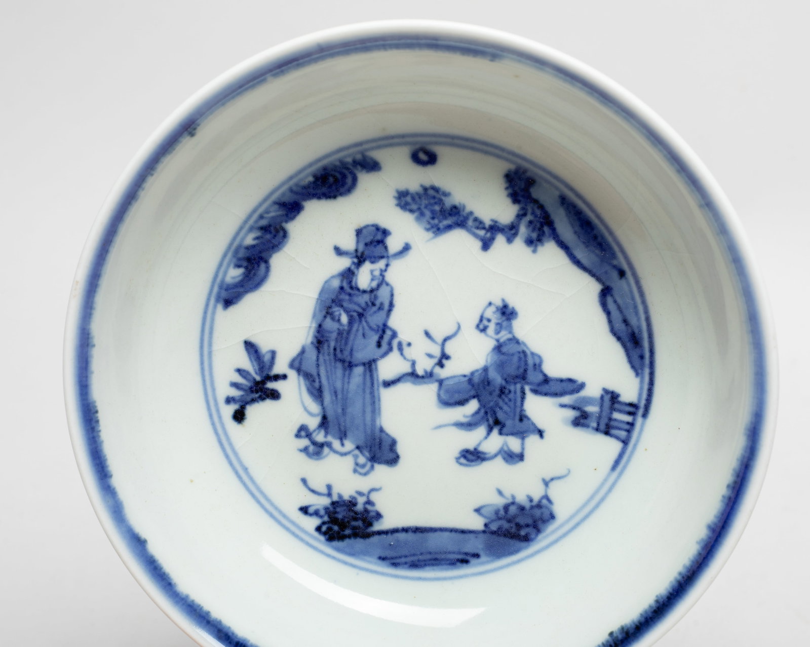 Two Chinese Export Porcelain Plates - 3
