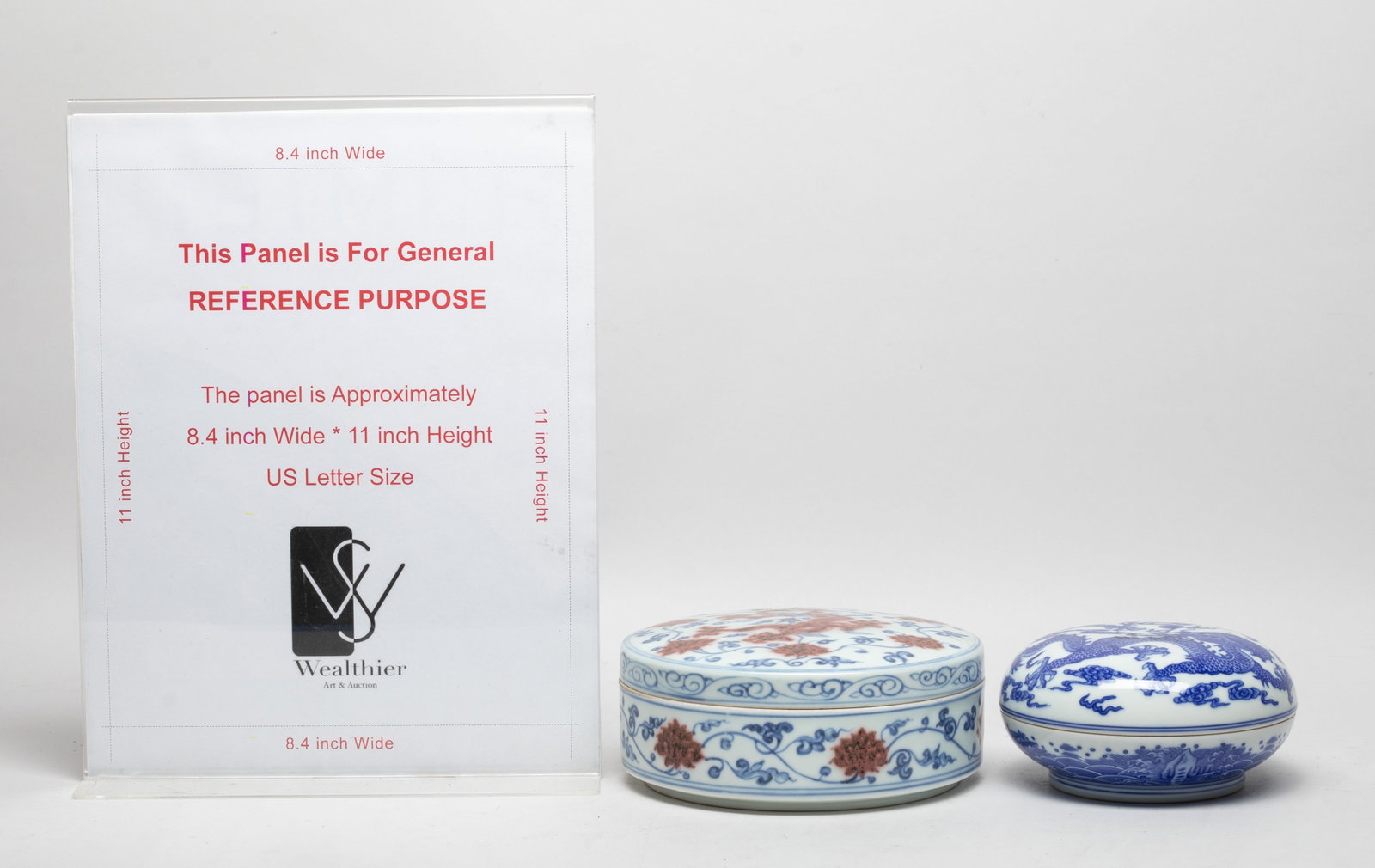 Estate Two Chinese Export Porcelain Boxes - 2