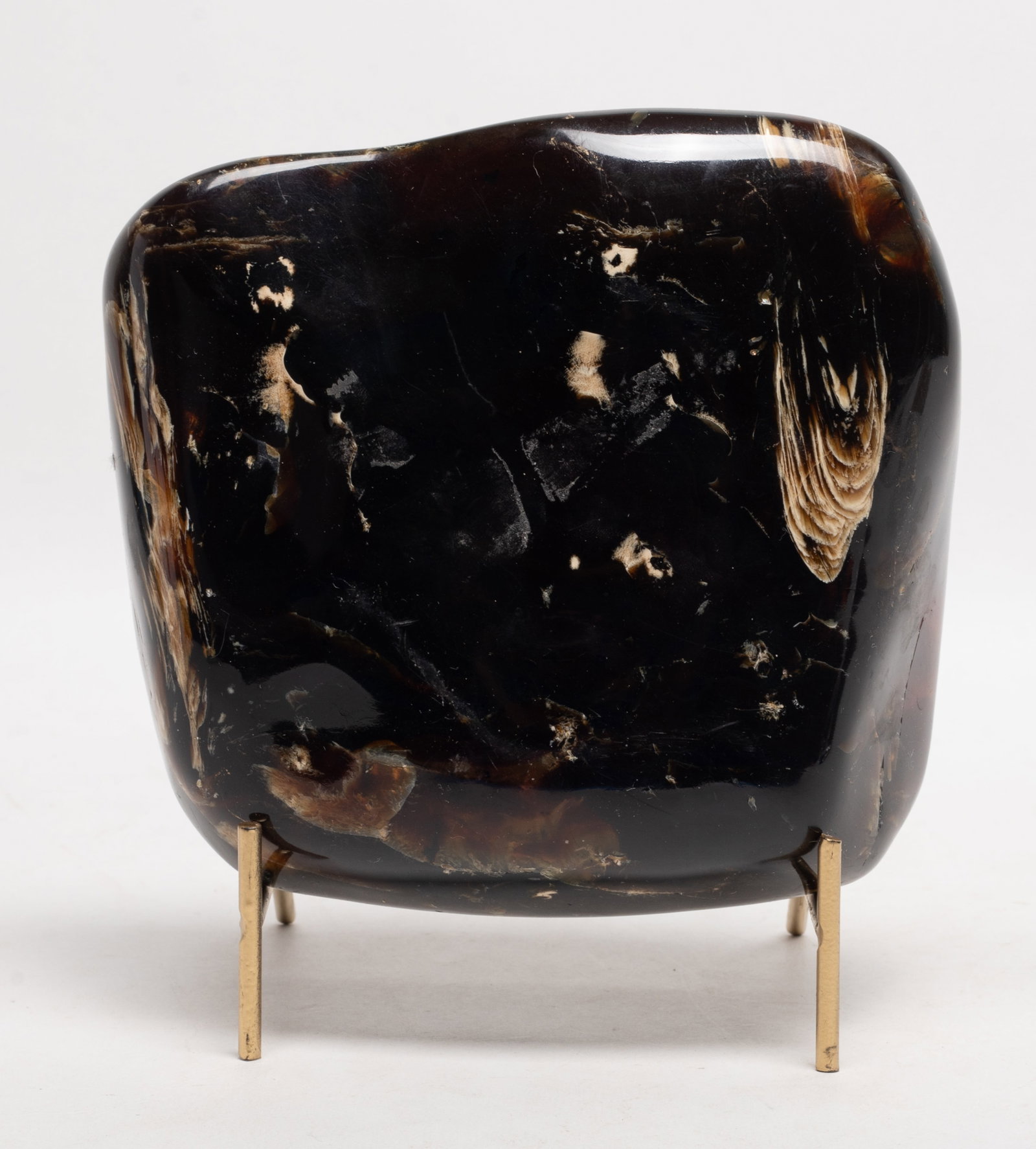 Large Chinese Root Amber Scholar Stone (1 of 11)