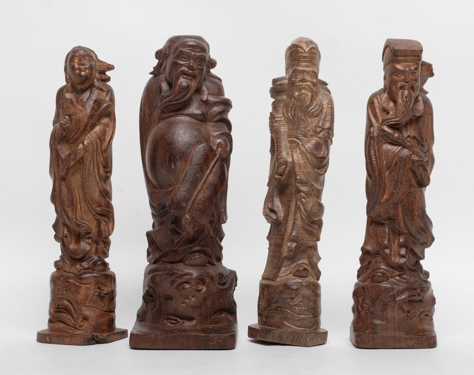 Set Chinese Export Wood Figures (1 of 17)
