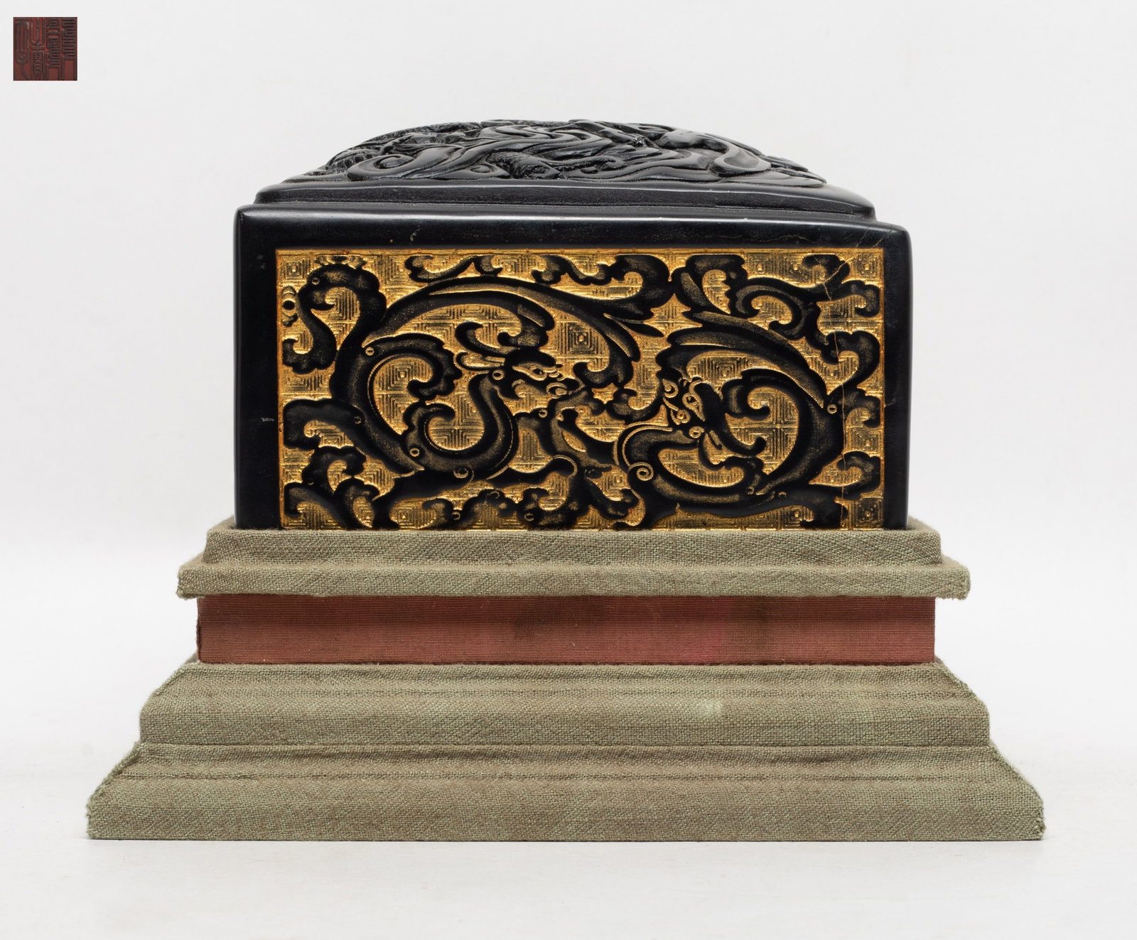 Large Chinese Export Stone Sculpture (1 of 8)