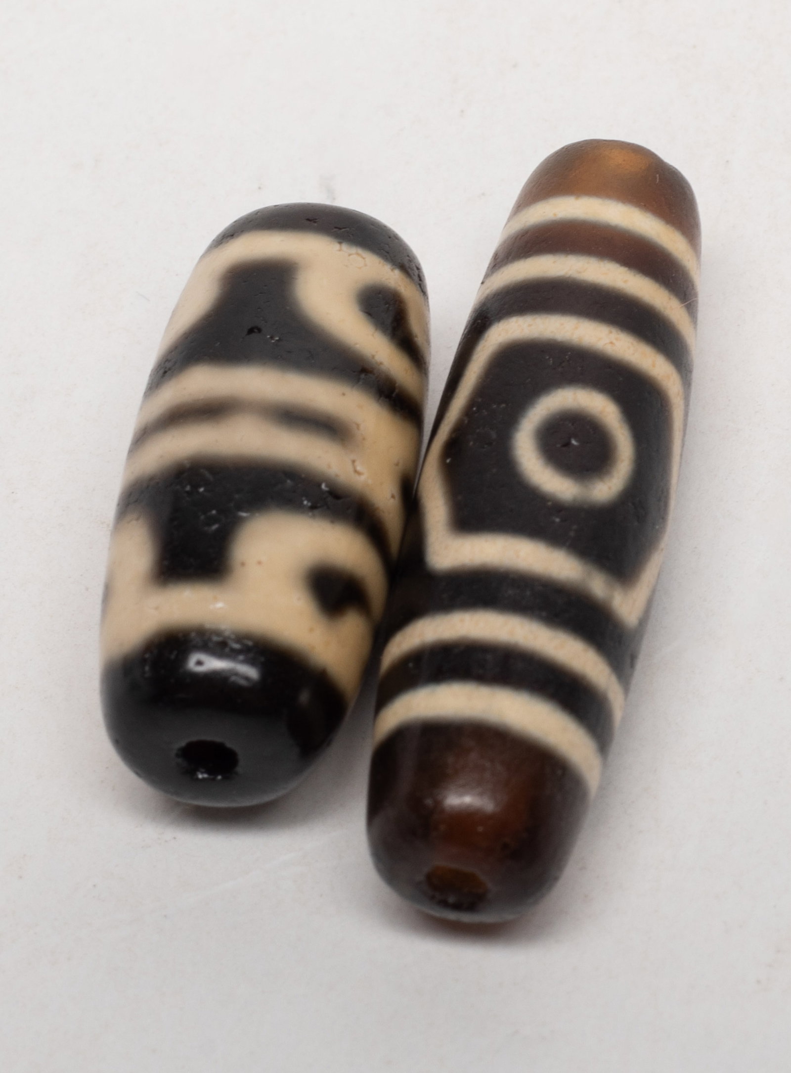Set Chinese Export Agate Beads - 10