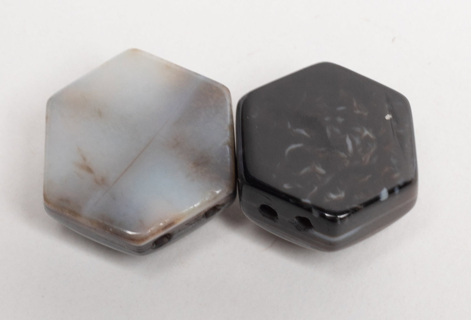 Set Chinese Export Agate Beads - 4
