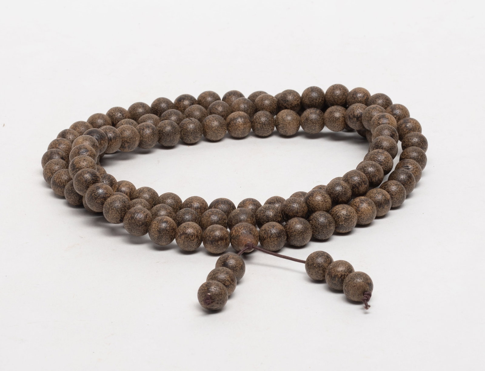 Estate Chinese Wood Prayer Beads (1 of 7)