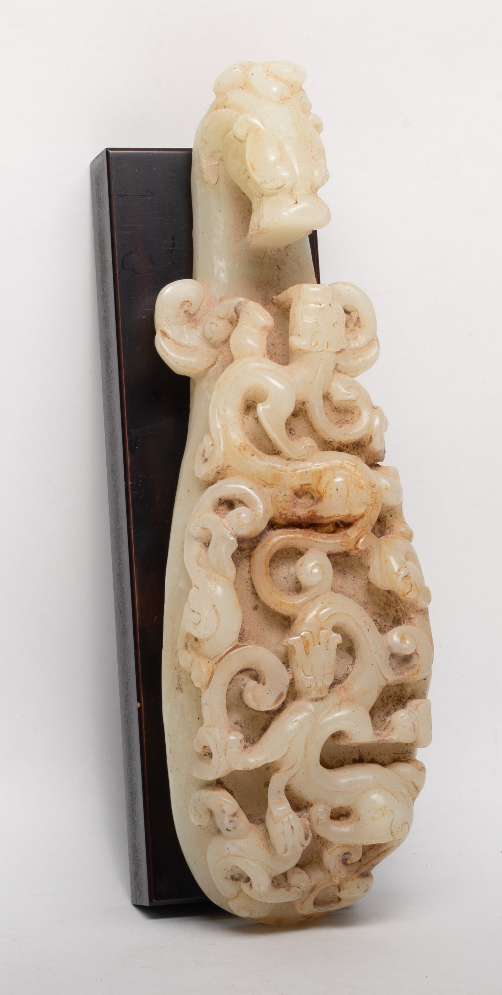 Large Chinese Jade Like Belt Buckle (1 of 15)
