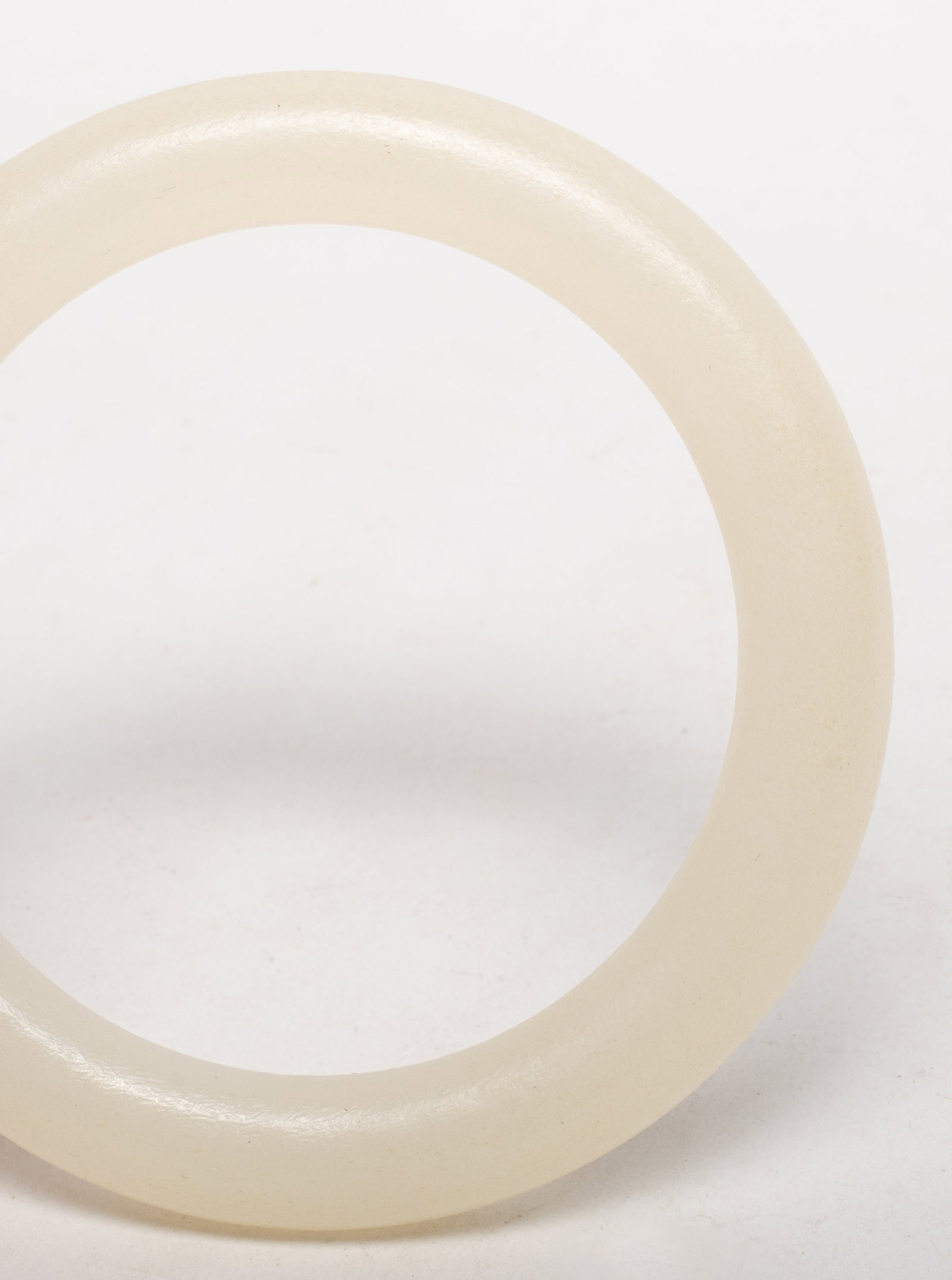 Two Chinese Colored Stone Bangles - 12