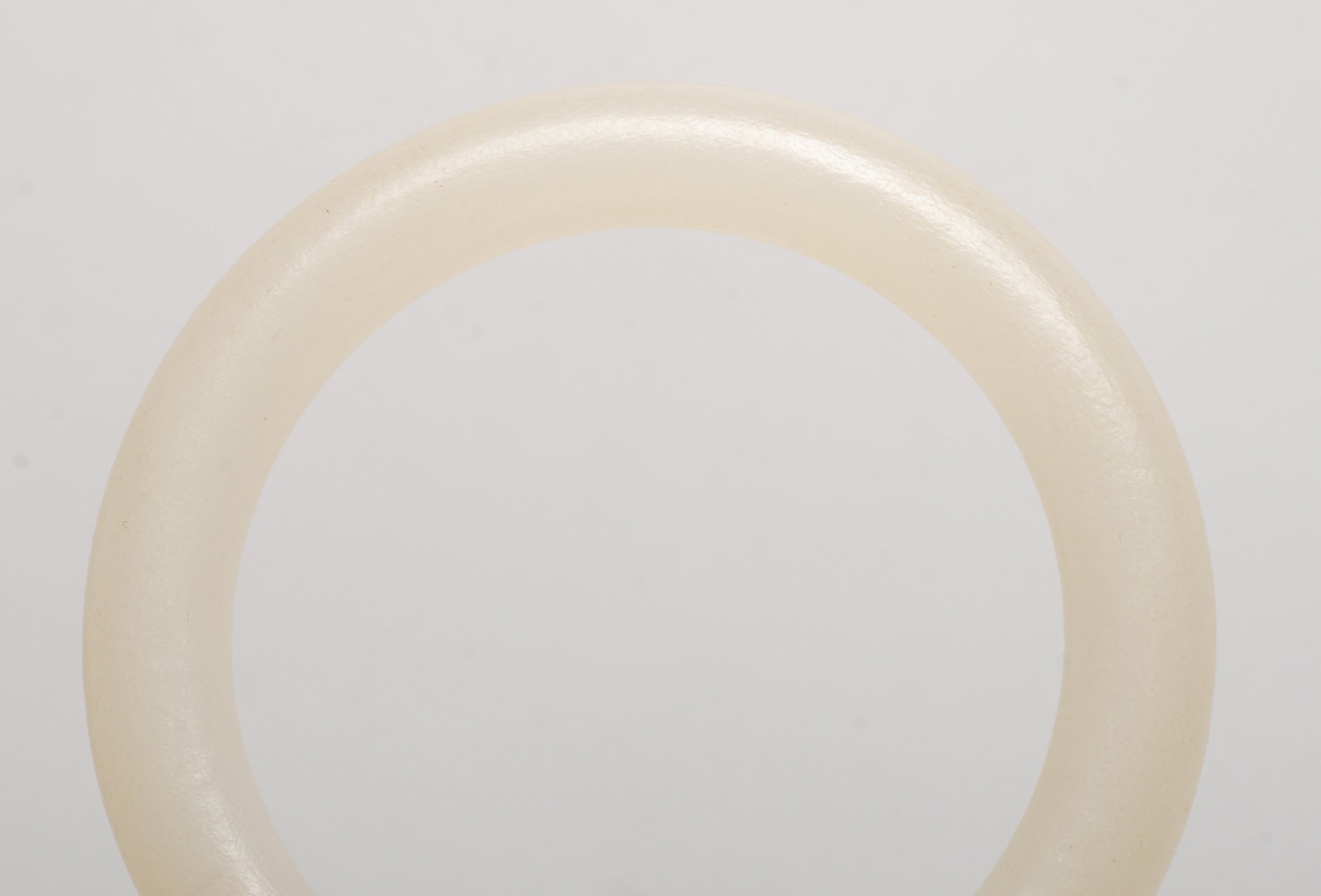 Two Chinese Colored Stone Bangles - 8