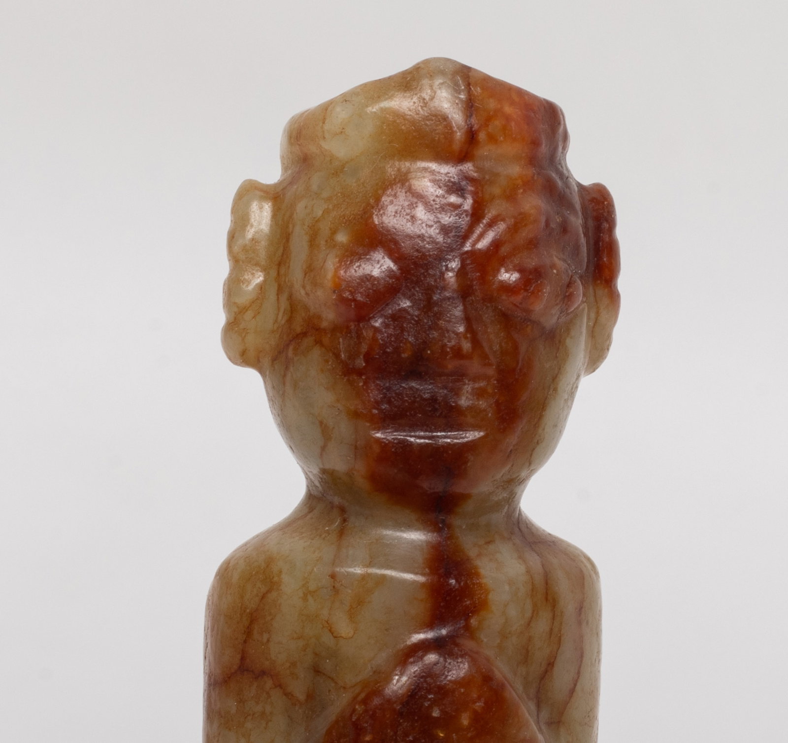 Chinese Export Russet Jade Figure - 4