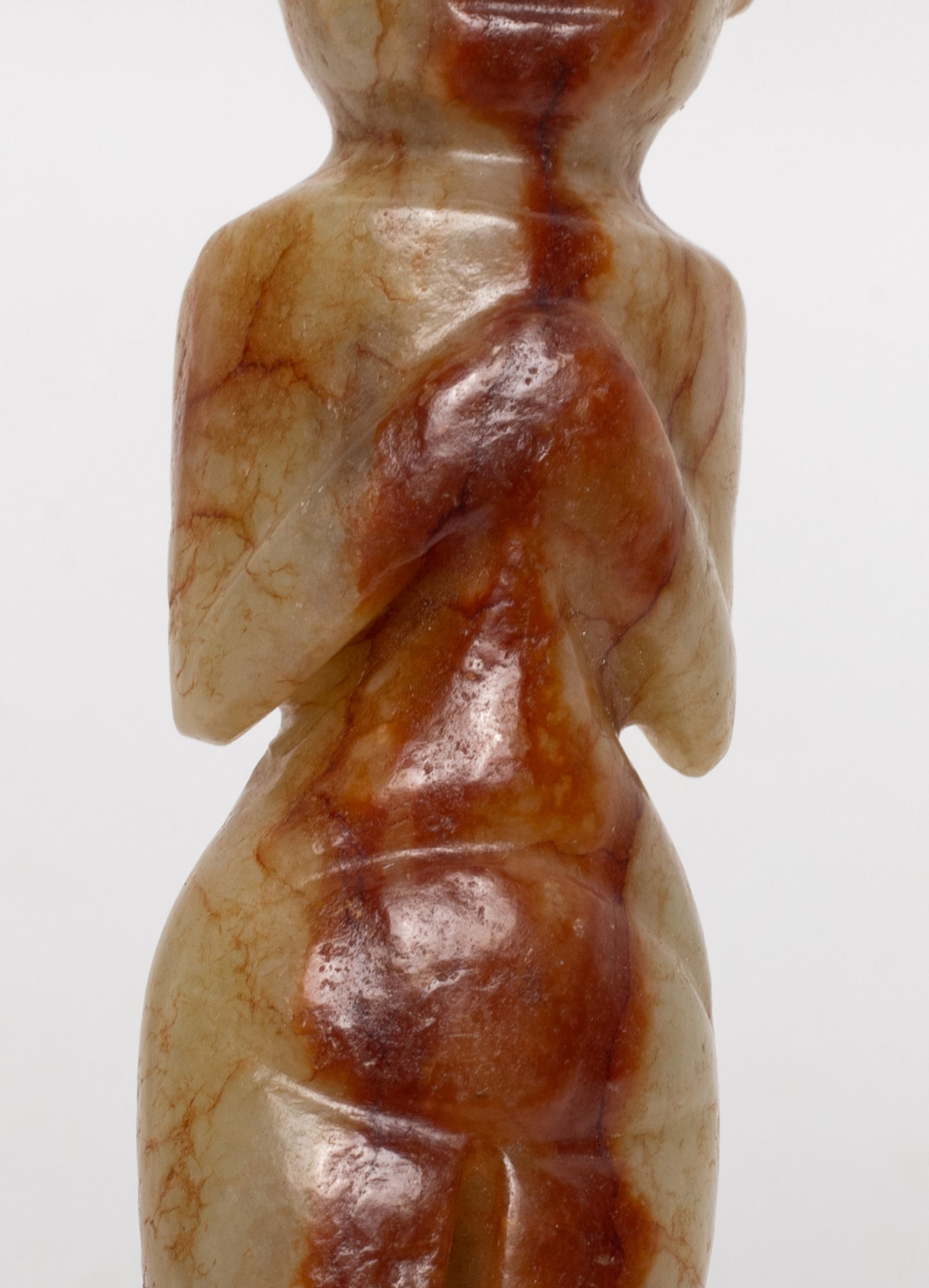 Chinese Export Russet Jade Figure - 5