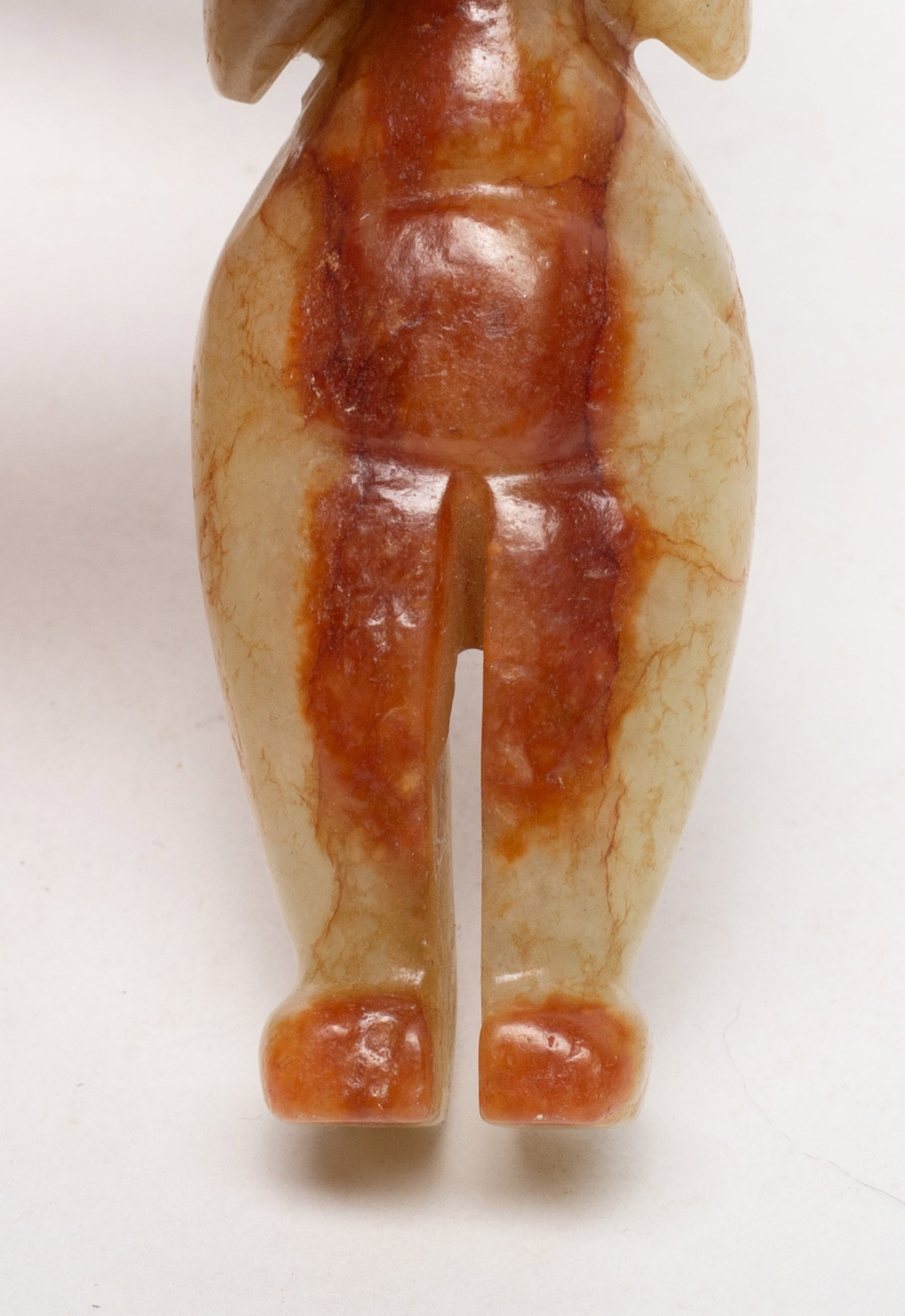 Chinese Export Russet Jade Figure - 6