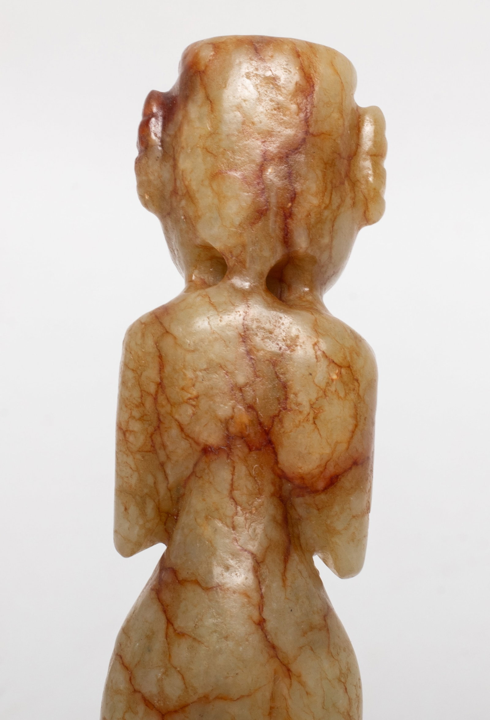 Chinese Export Russet Jade Figure - 7