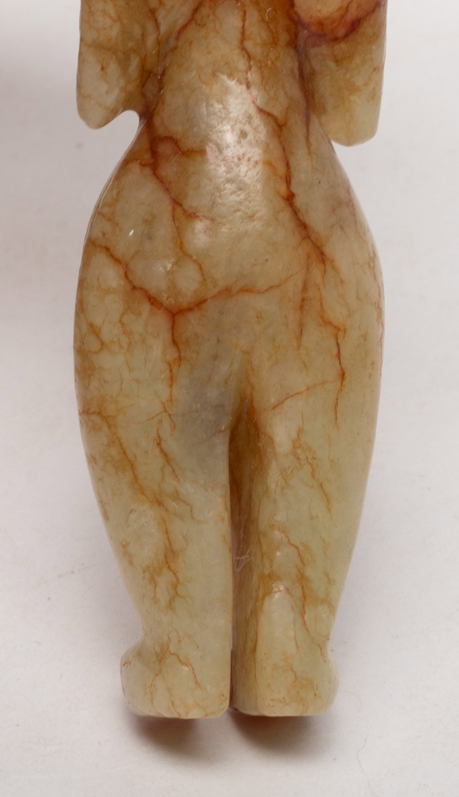 Chinese Export Russet Jade Figure - 8