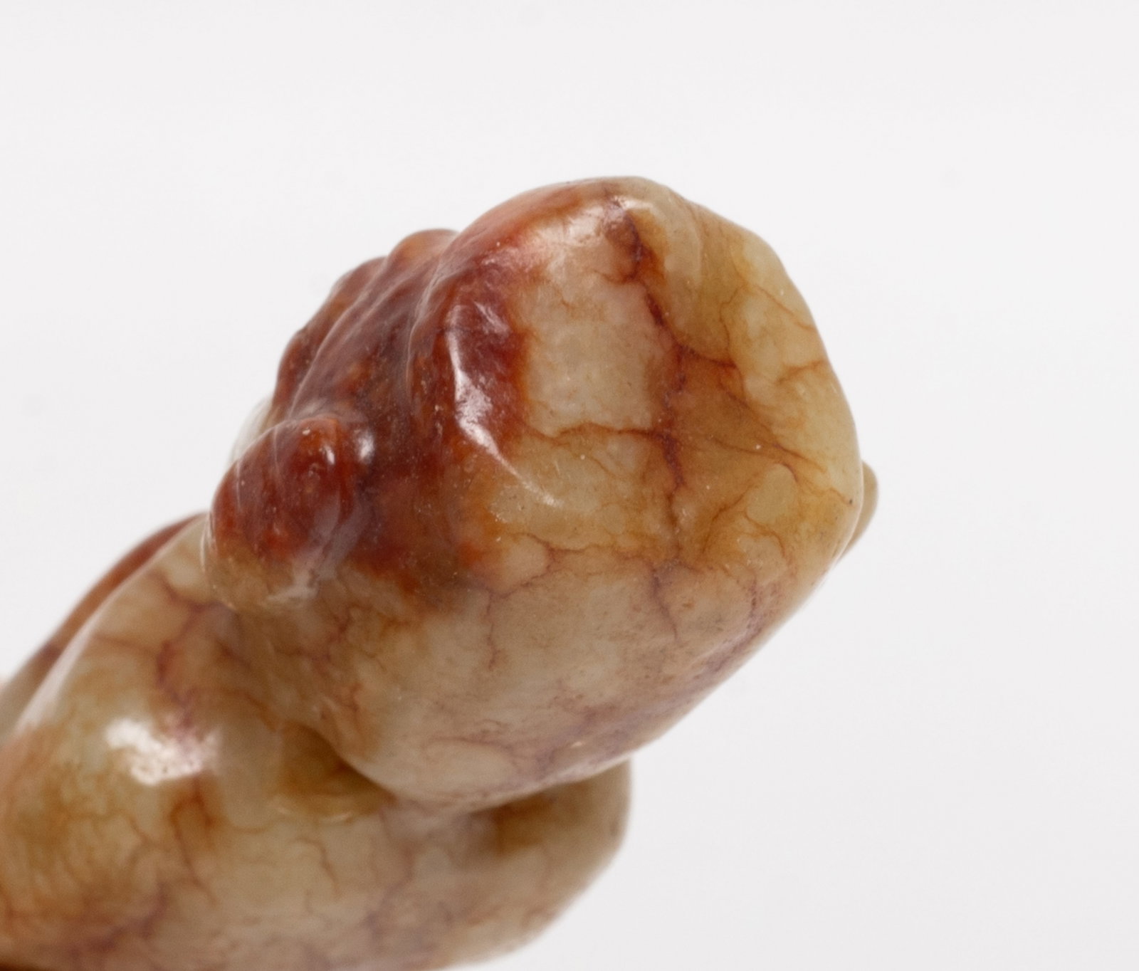 Chinese Export Russet Jade Figure - 9