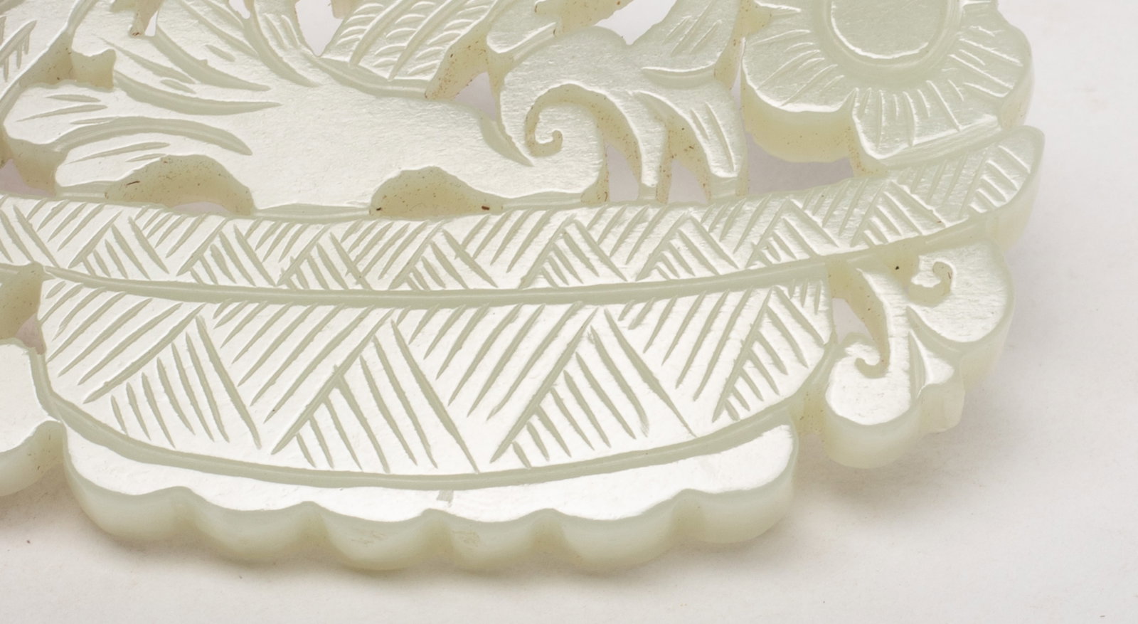 Two Chinese Openwork Jade Plaques - 11
