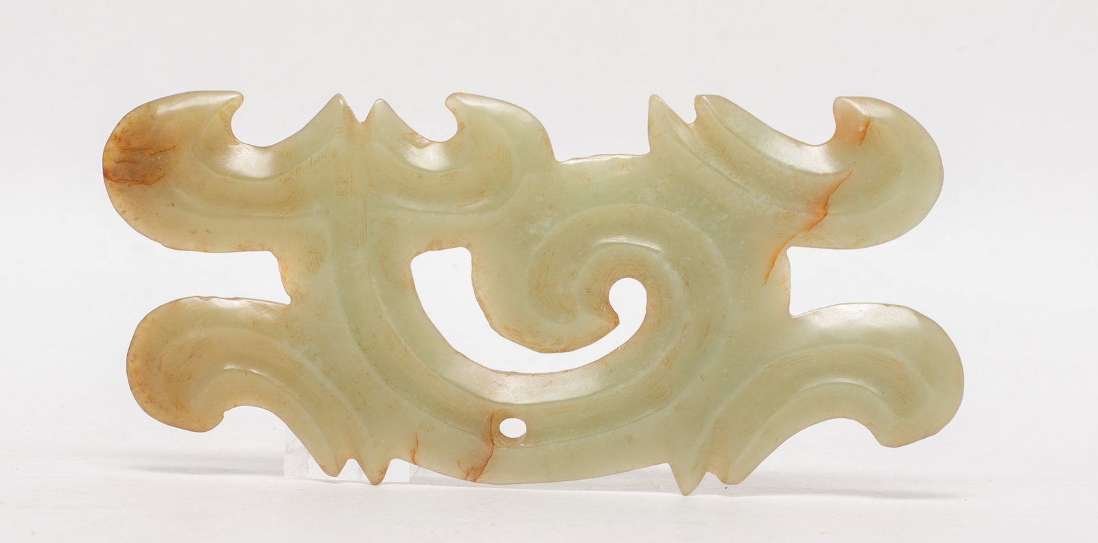Estate Chinese Jade Carved Pendant (1 of 9)
