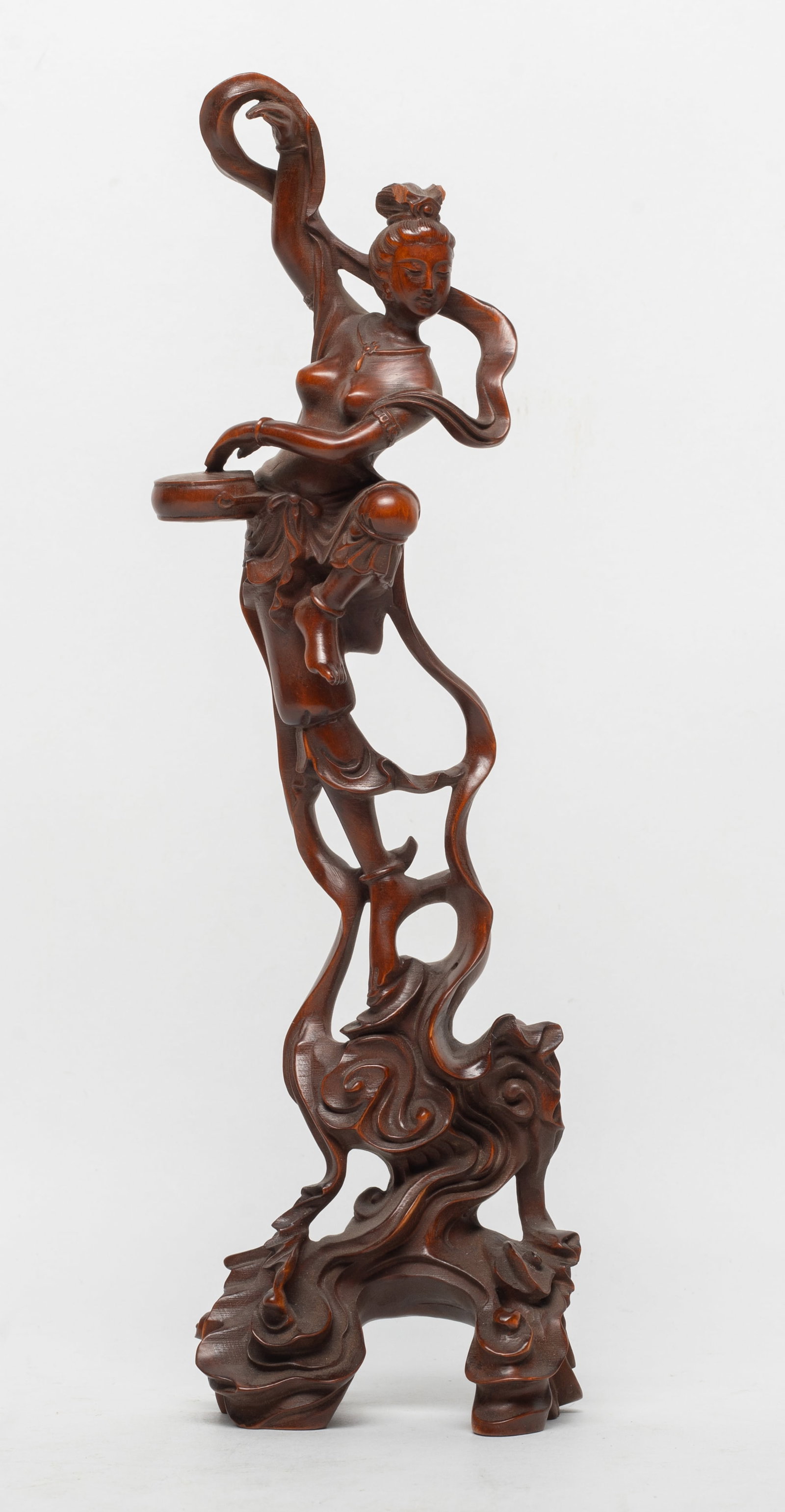 Vintage Chinese Wood Table Sculpture (1 of 10)