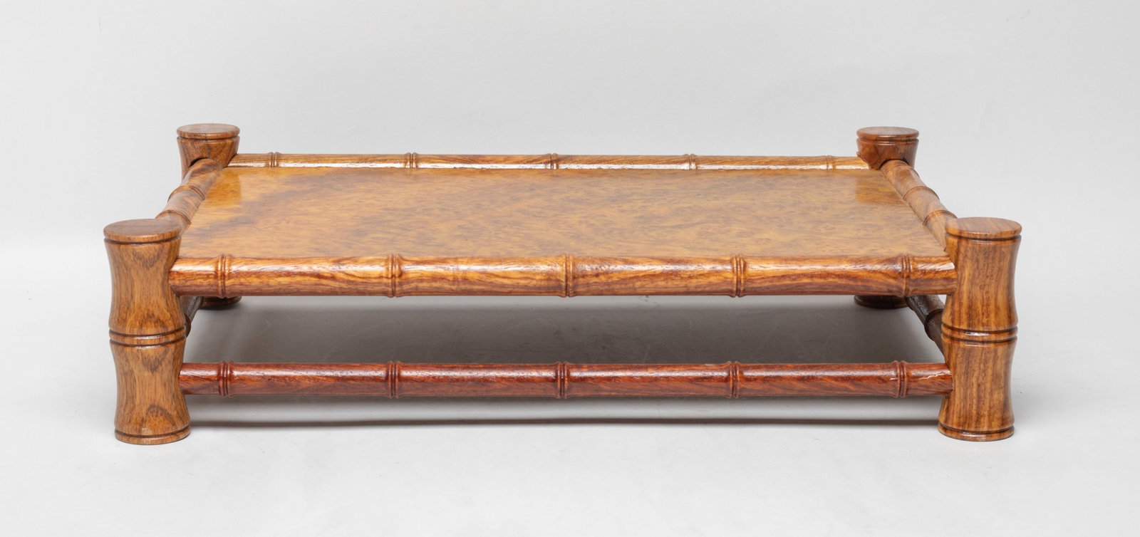 Estate Chinese Wood Tea Stand (1 of 10)