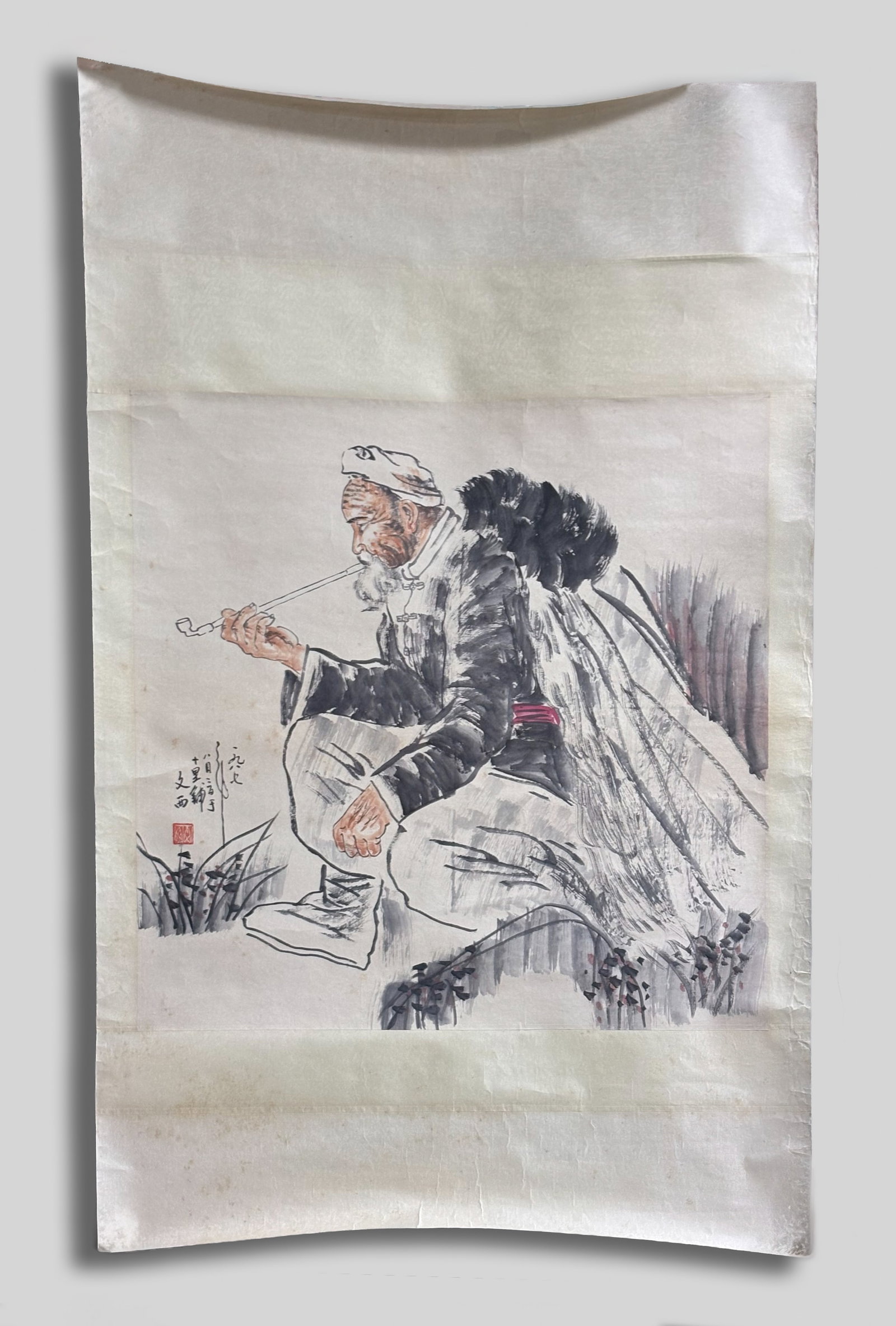 Chinese Export Watercolor Painting (1 of 8)