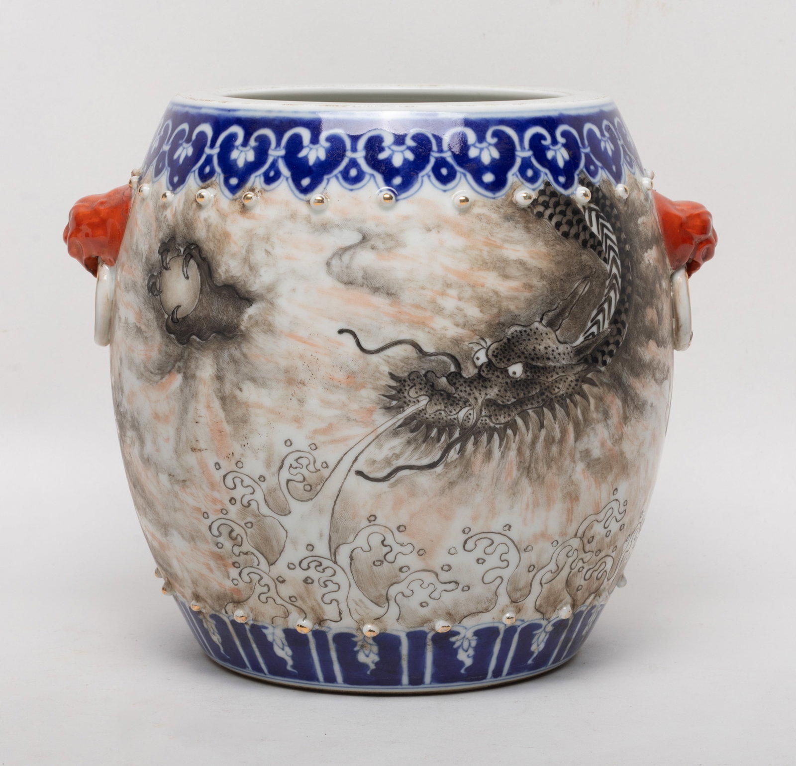 Estate Chinese Famille Rose Porcelain Washer (1 of 17)